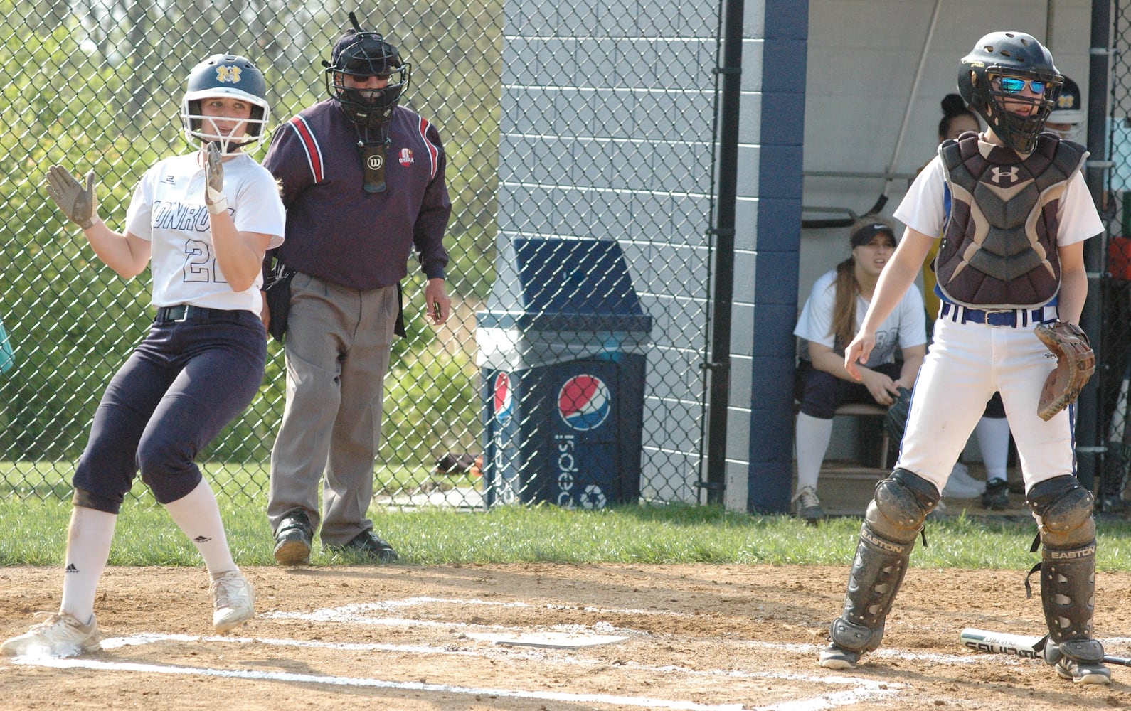 PHOTOS: Monroe Vs. Brookville High School Softball