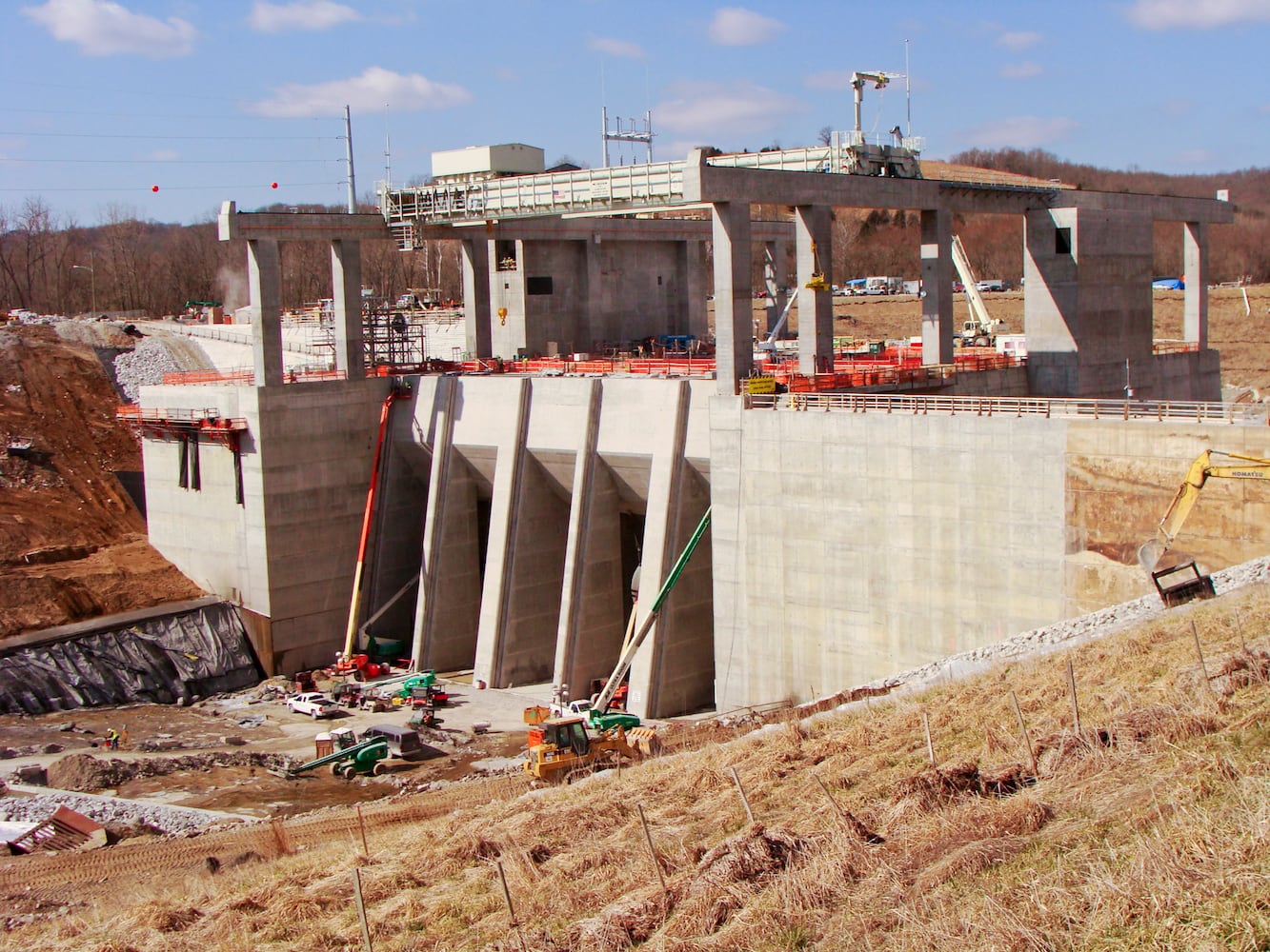 Meldahl hydroelectric power plant tour