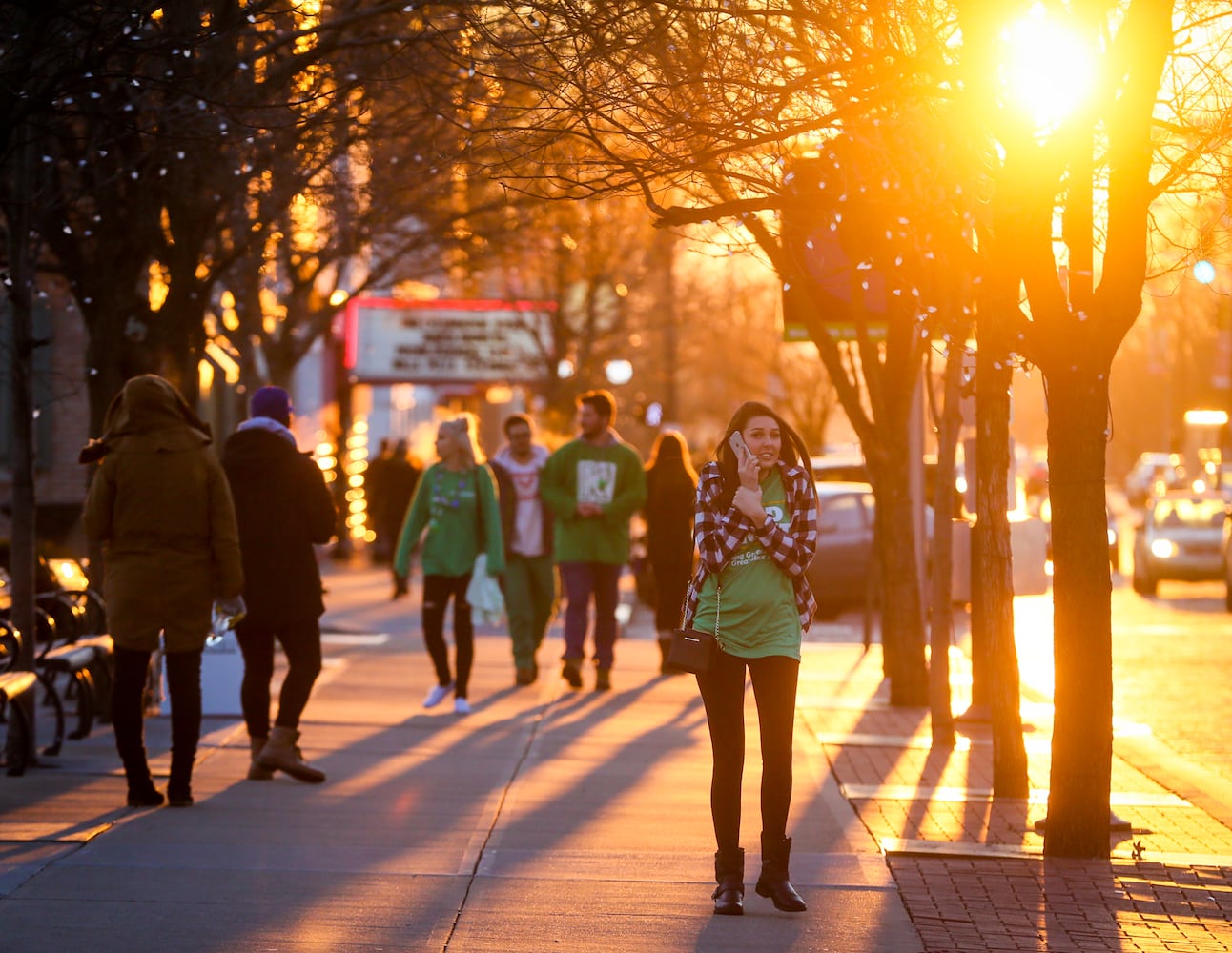 Green Beer Day in Oxford through the years