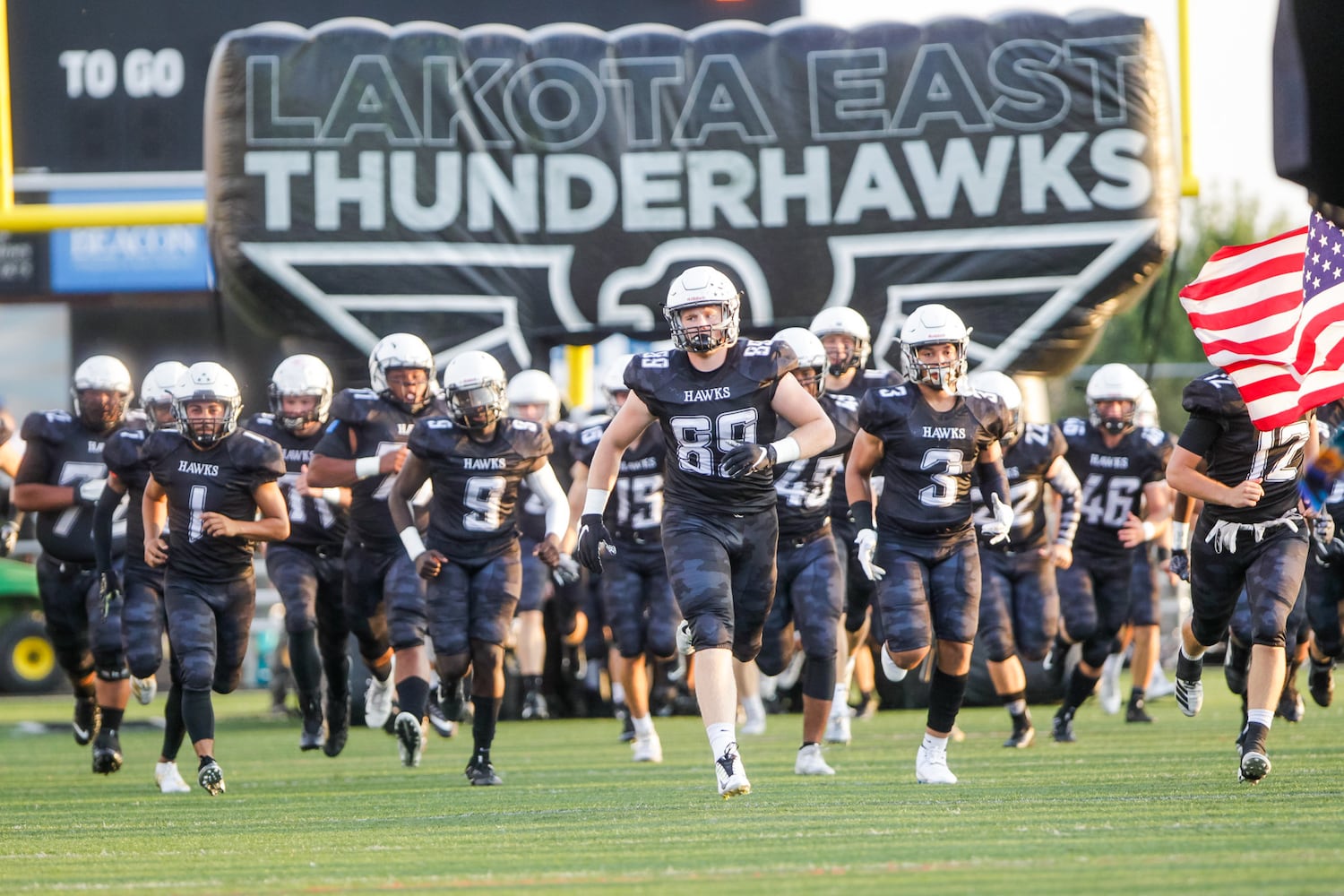 Lakota East football defeats Middletown Friday Sept. 20