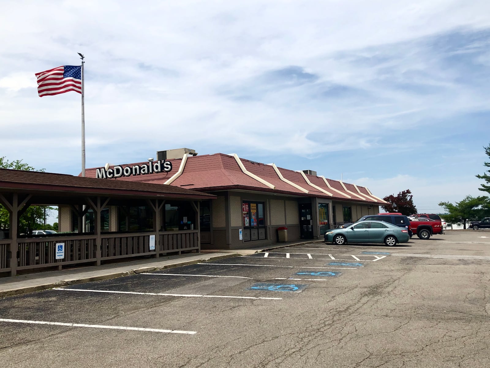 The McDonald’s at 101 Garver Road in Monroe will close for a rebuilding. CONTRIBUTED