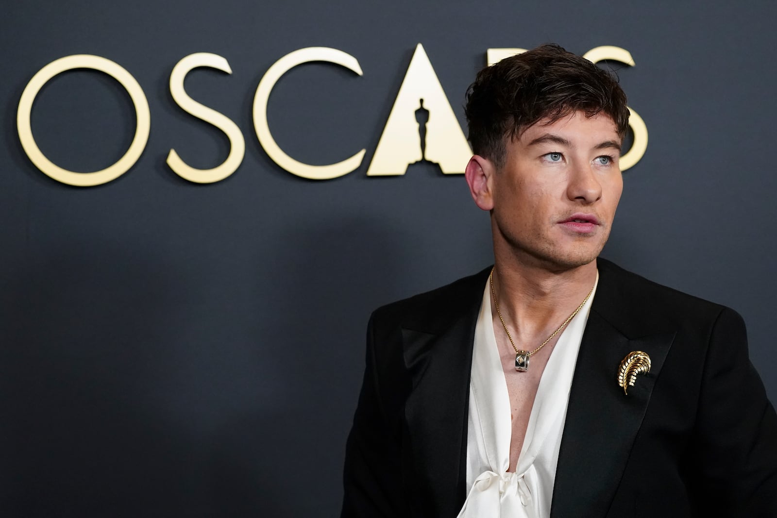 Barry Keoghan arrives at the 15th Governors Awards on Sunday, Nov. 17, 2024, at The Ray Dolby Ballroom in Los Angeles. (Photo by Jordan Strauss/Invision/AP)