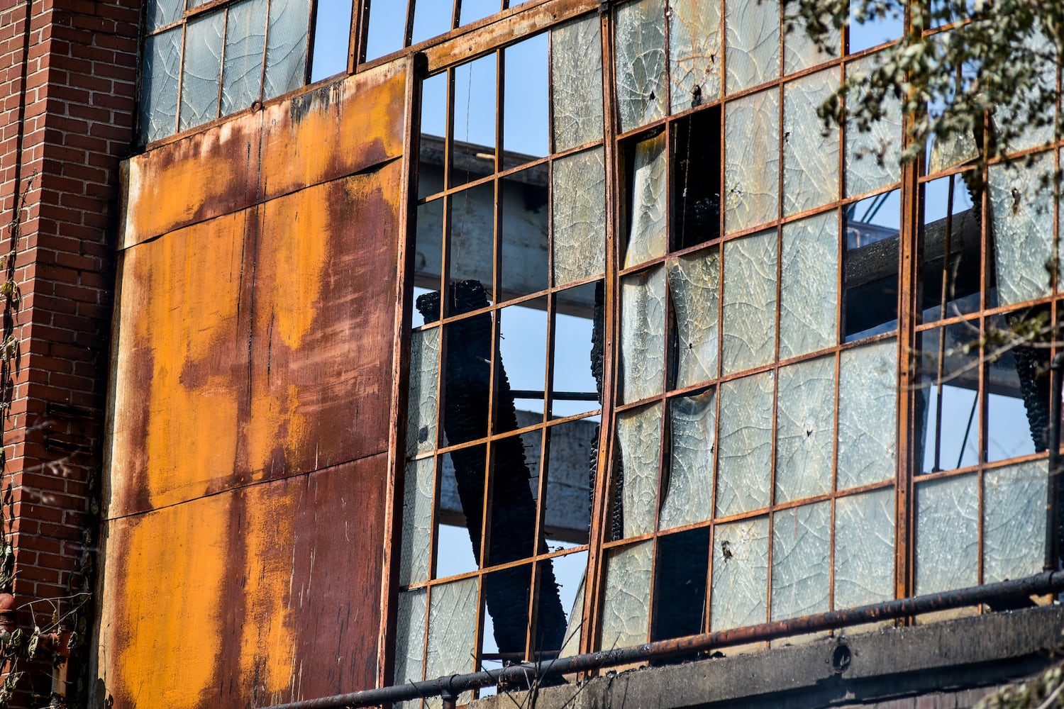 Aftermath of massive warehouse fire in Hamilton