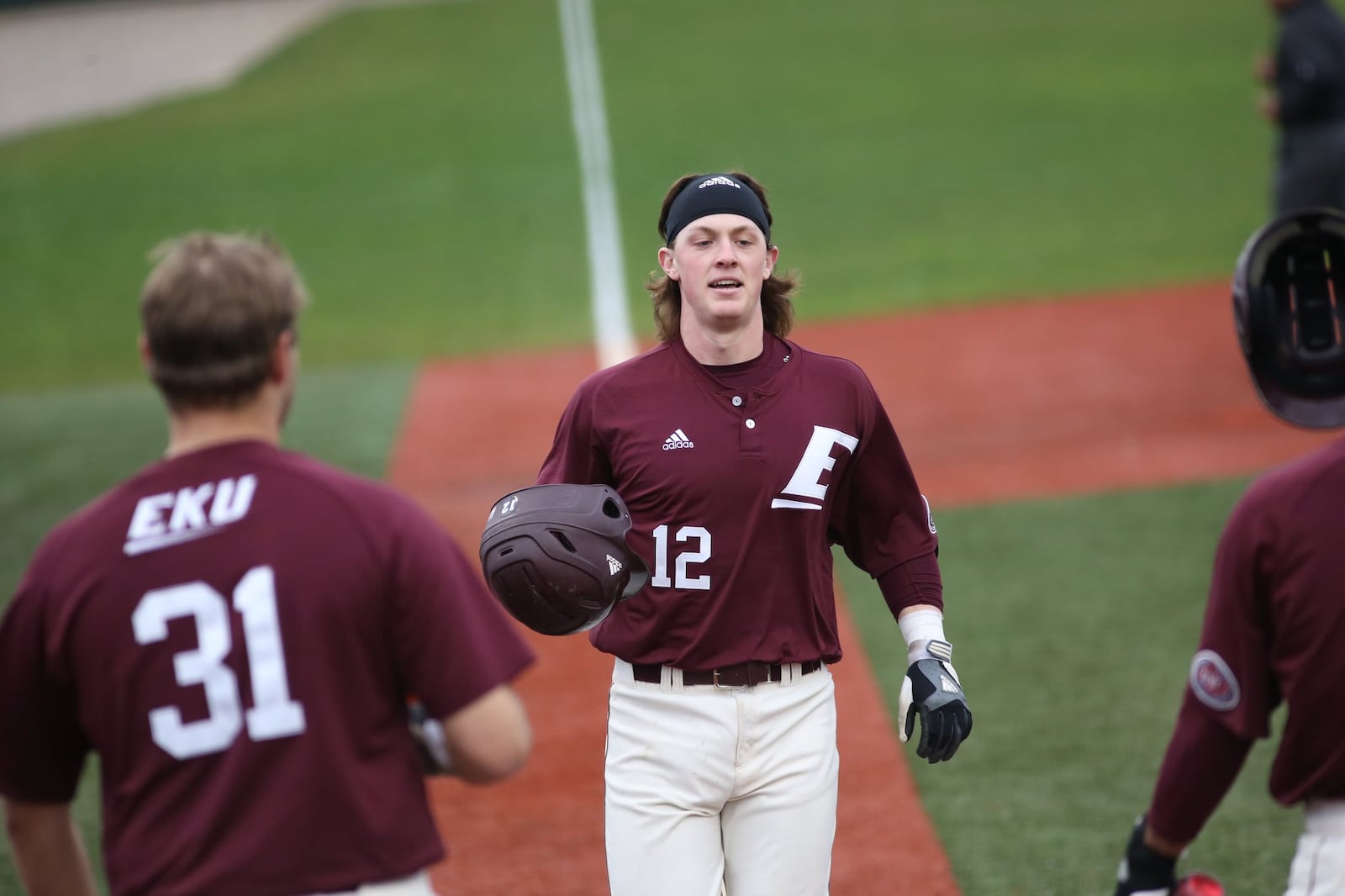 Eastern Kentucky University junior catcher Alex Holderbach graduated from Badin High School in 2015 and was the Greater Catholic League Coed Central Division Player of the Year as a junior in 2014. PHOTO COURTESY OF EKU ATHLETICS