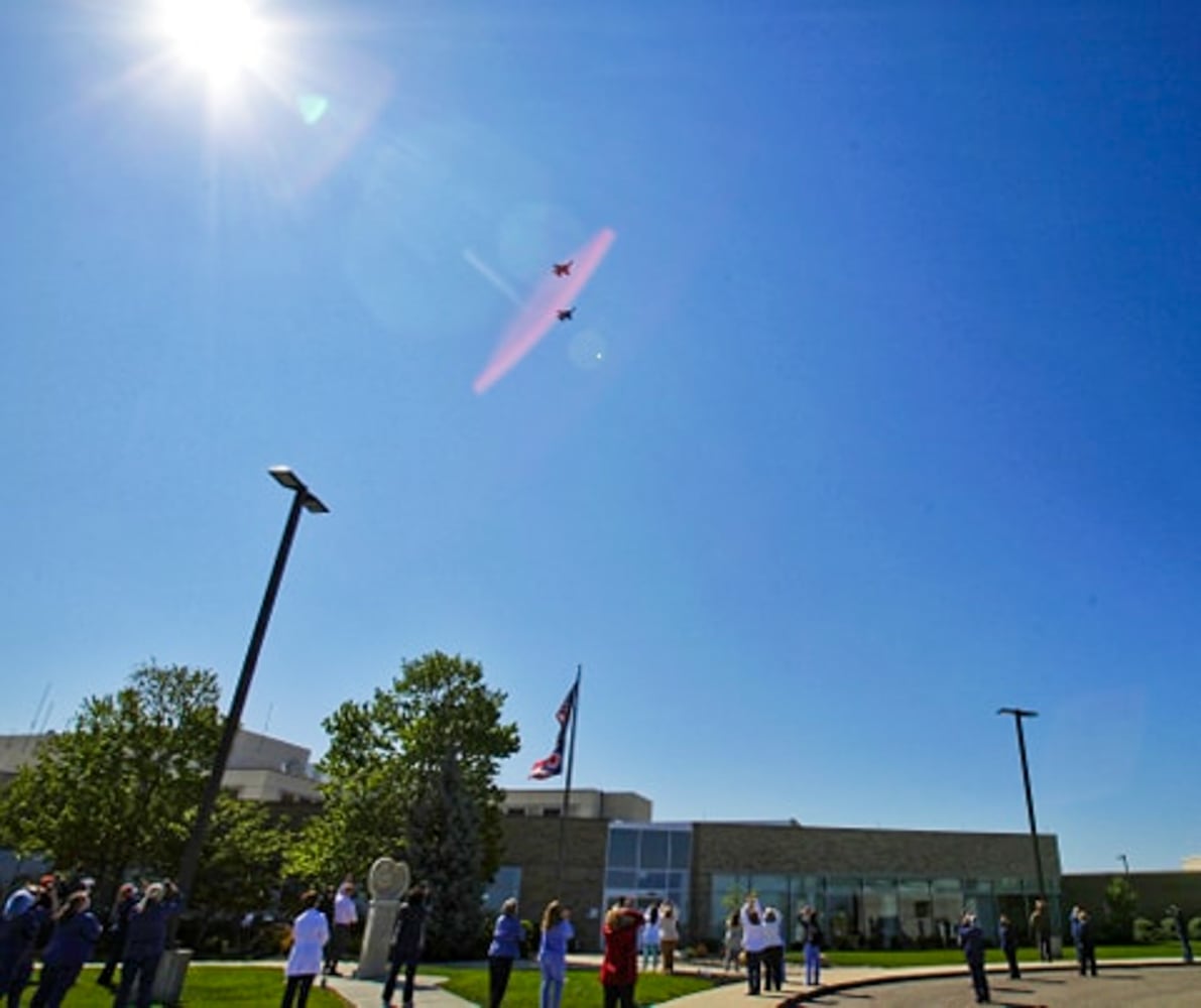 PHOTOS Ohio Air National Guard’s 180th Fighter Wing perform Butler County fly-by