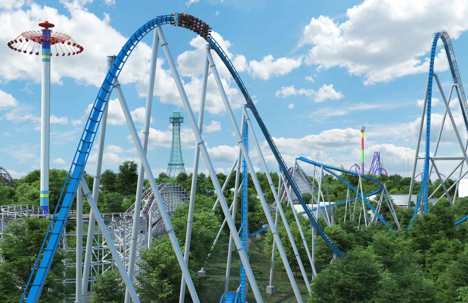 PHOTOS Kings Island’s newest roller coaster, Orion