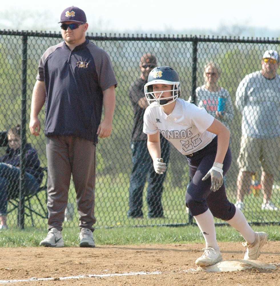 PHOTOS: Monroe Vs. Brookville High School Softball