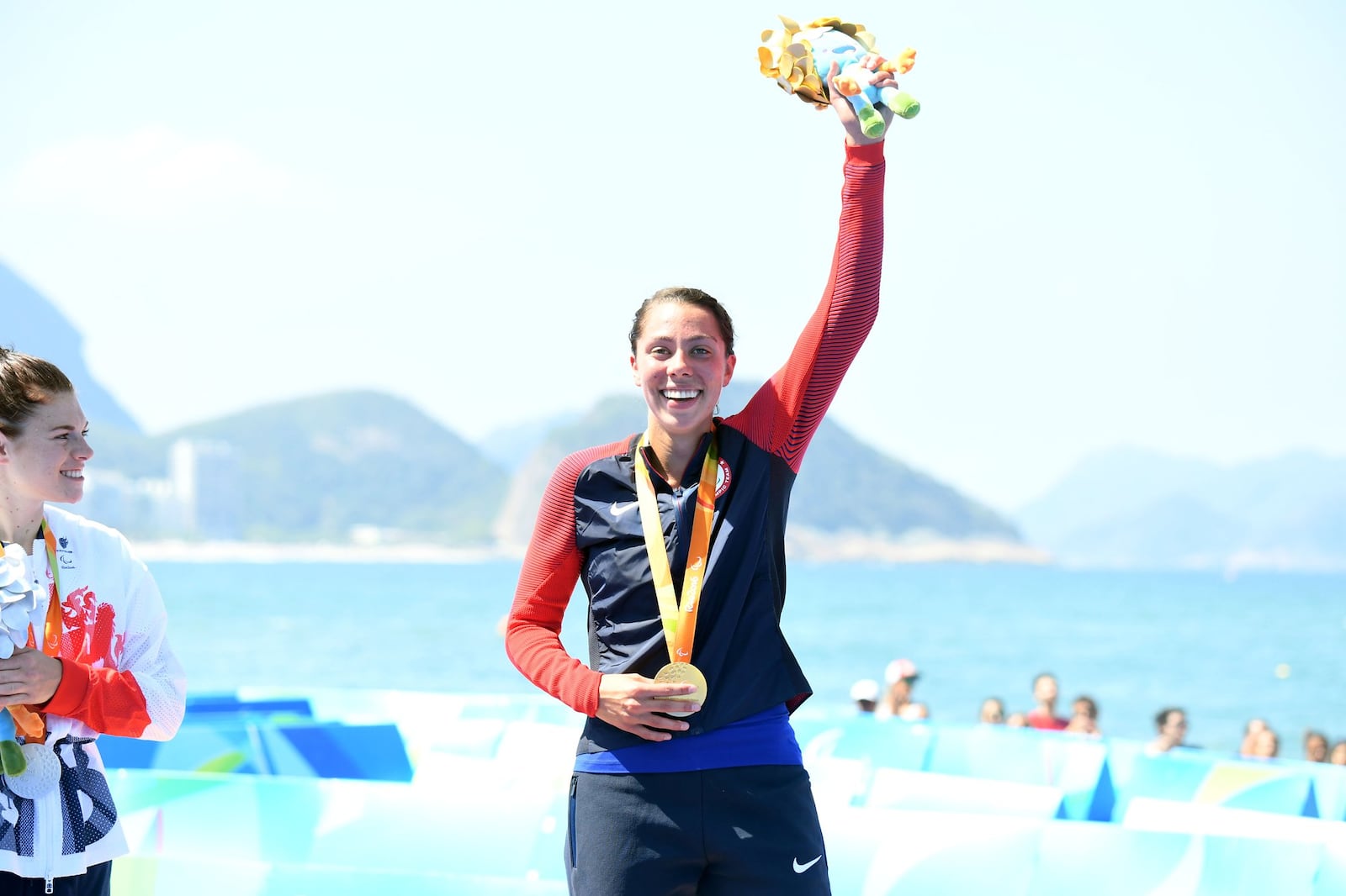 Grace Norman won a gold medal in the triathlon last year at the Paralympics in Rio. CONTRIBUTED