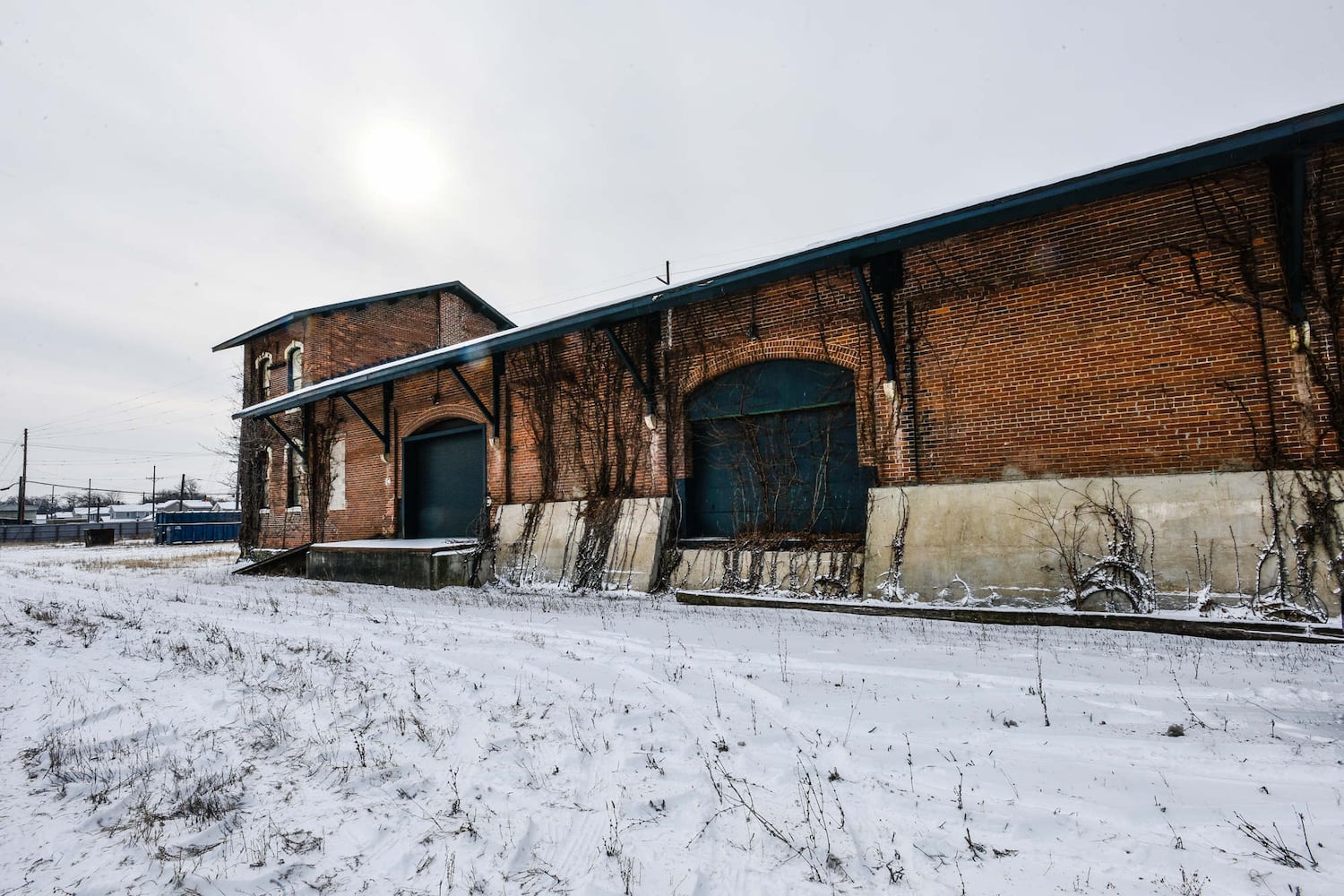 Freight house on Maple Avenue in Hamilton