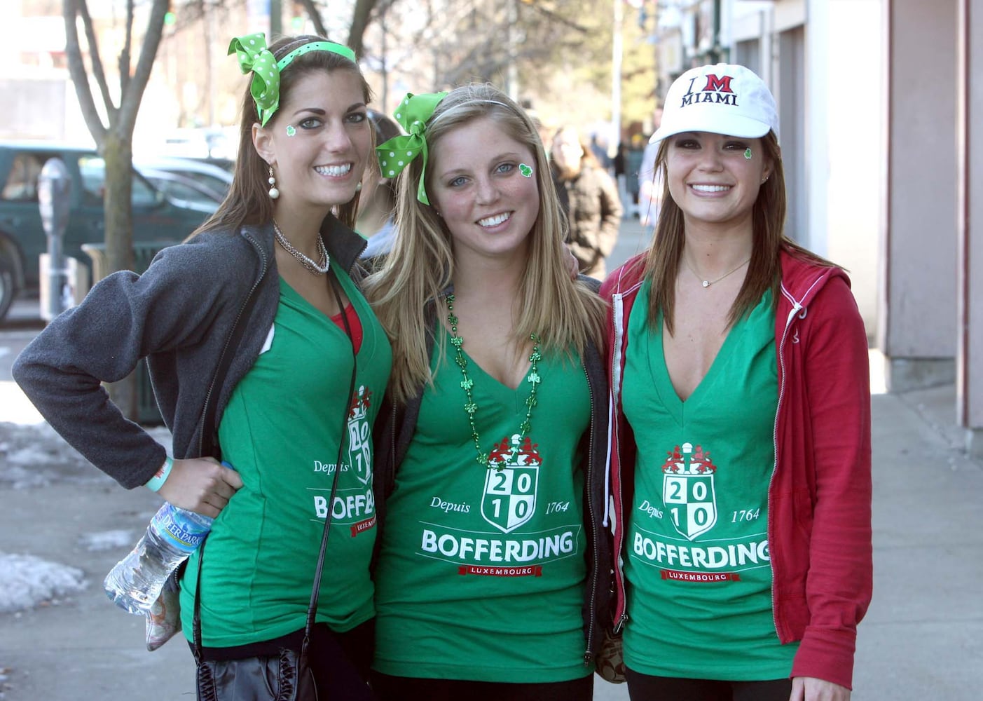 Green Beer Day in Oxford through the years