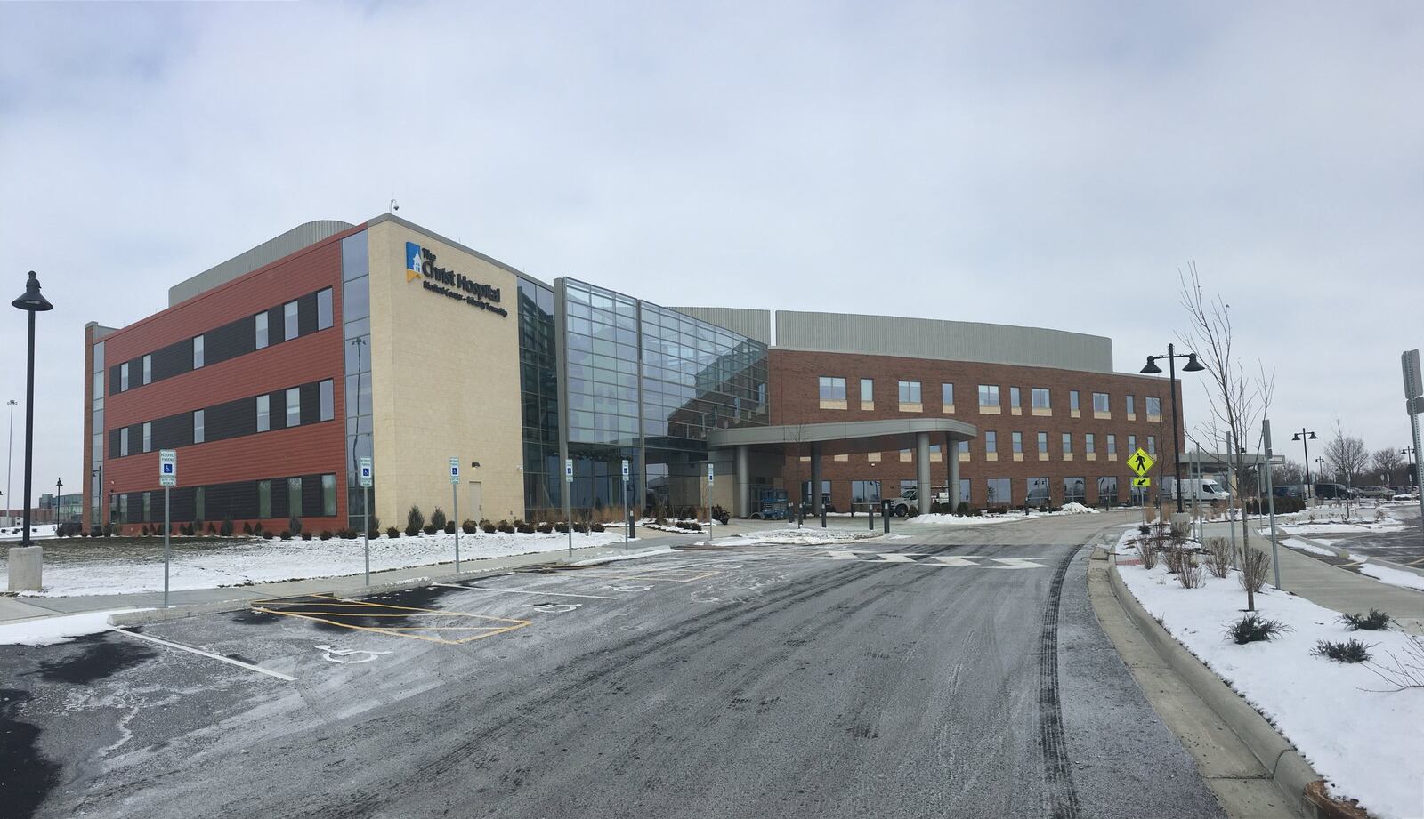 Christ Hospital Medical Center-Liberty Twp. opens Monday Jan. 8, 2017, at 6939 Cox Road in Liberty Twp. The $62 million facility includes an emergency room and offers surgical services, a state-of-the-art family birthing center, comprehensive radiology and imaging, physical therapy, general surgery, dermatology, endocrinology, podiatry, as well as physician services, including primary care, orthopedics, cardiology, urology and more. ERIC SCHWARTZBERG/STAFF