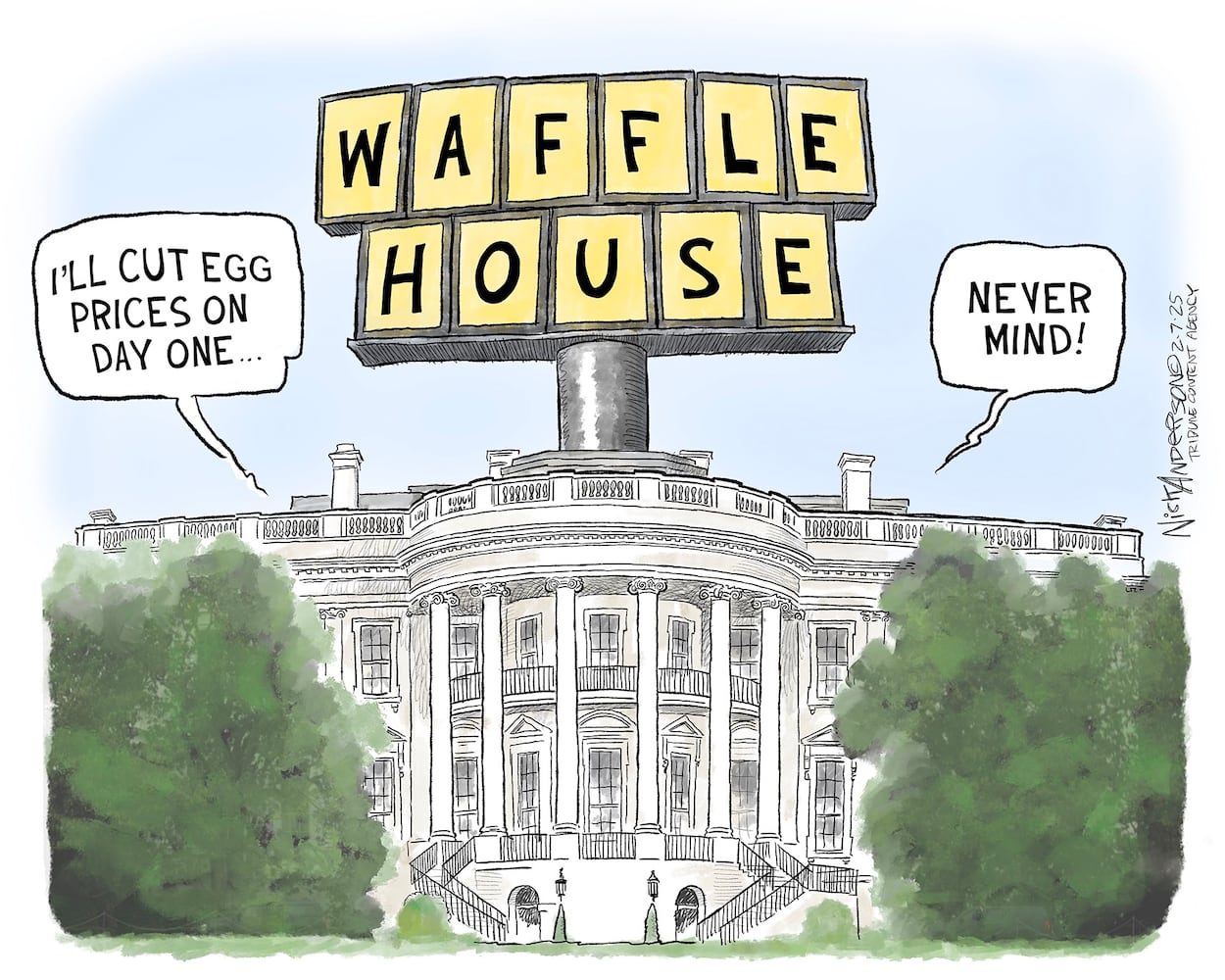 CARTOONS: Nick Anderson, Feb. 10, 2025