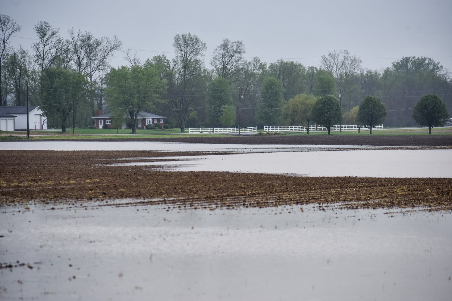 PHOTOS: Heavy rain causes flooding in Butler County