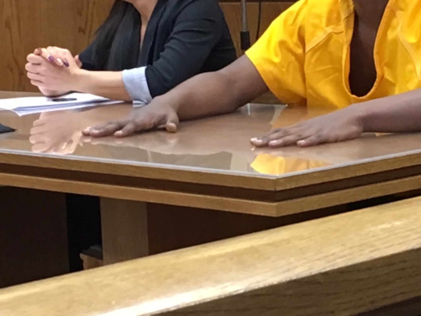 Prosecutors want a 17-year-old Middletown teen charged with the shooting death of Benny Barefield last month charged tried as an adult. The teen was in Butler County Juvenile Court Monday for a pre-trial hearing. LAUREN PACK/STAFF