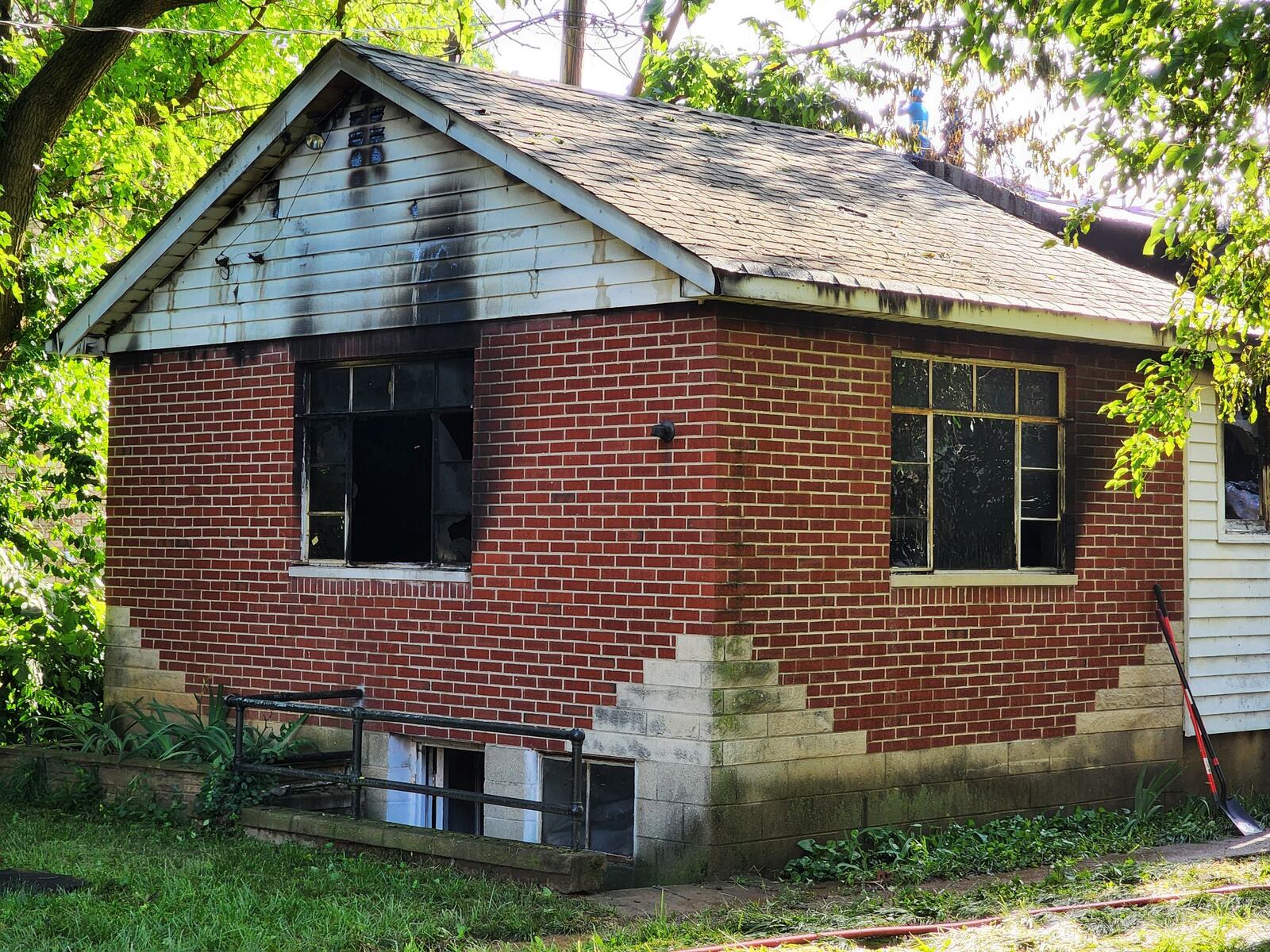 Hamilton firefighters were dispatched to the 3800 block of Pleasant Avenue for a structure fire and found heavy fire and smoke coming from the building, according to officials. NICK GRAHAM / STAFF