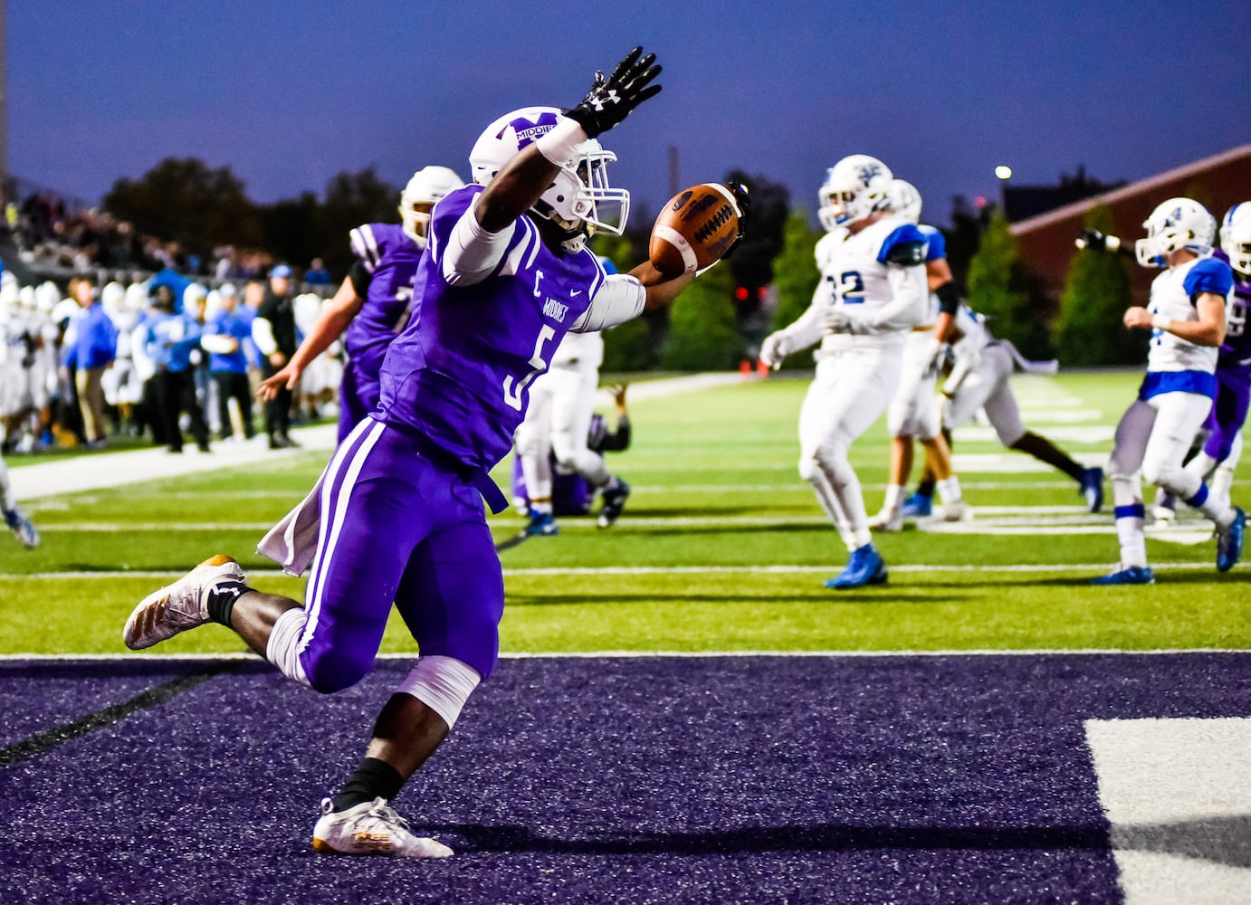 Hamilton Big Blue football beats Middletown Middies Friday, Oct. 19