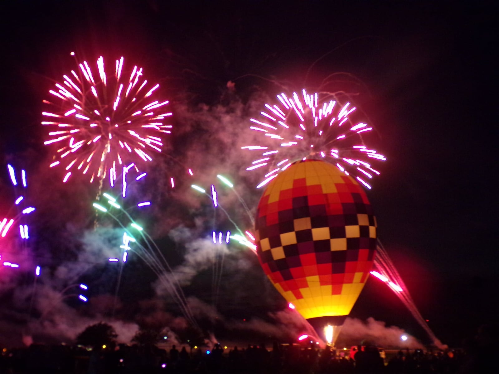 A 'spectacular' fireworks show was held Saturday during the second night of the Ohio Challenge at Smith Park in Middletown, said David Pearce, an organizer. SUBMITTED PHOTO