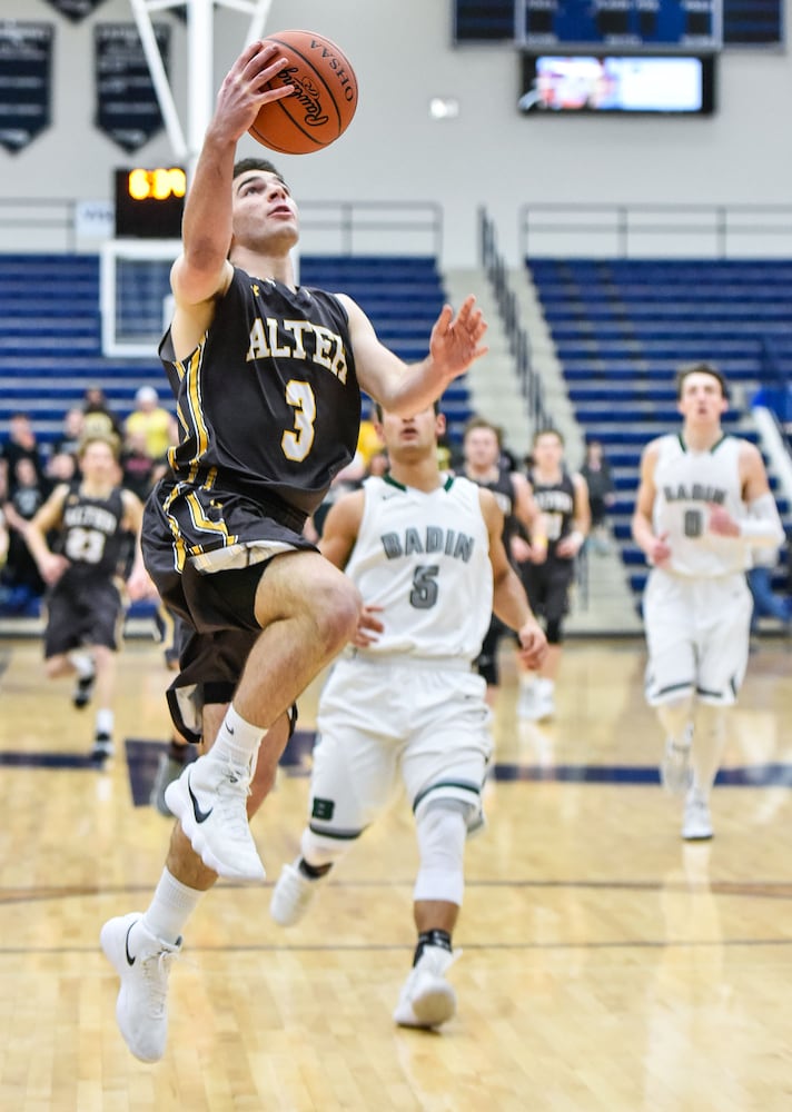 Badin vs Alter Basketball