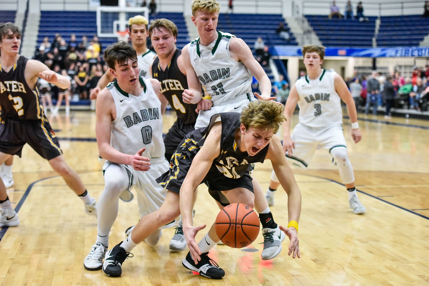 Badin vs Alter Basketball