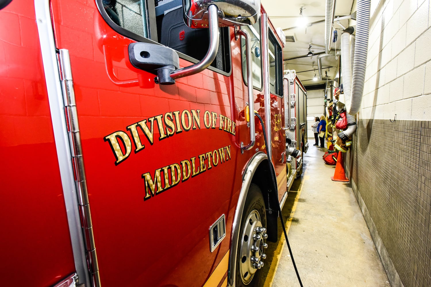 City council and officials tour Middletown fire stations