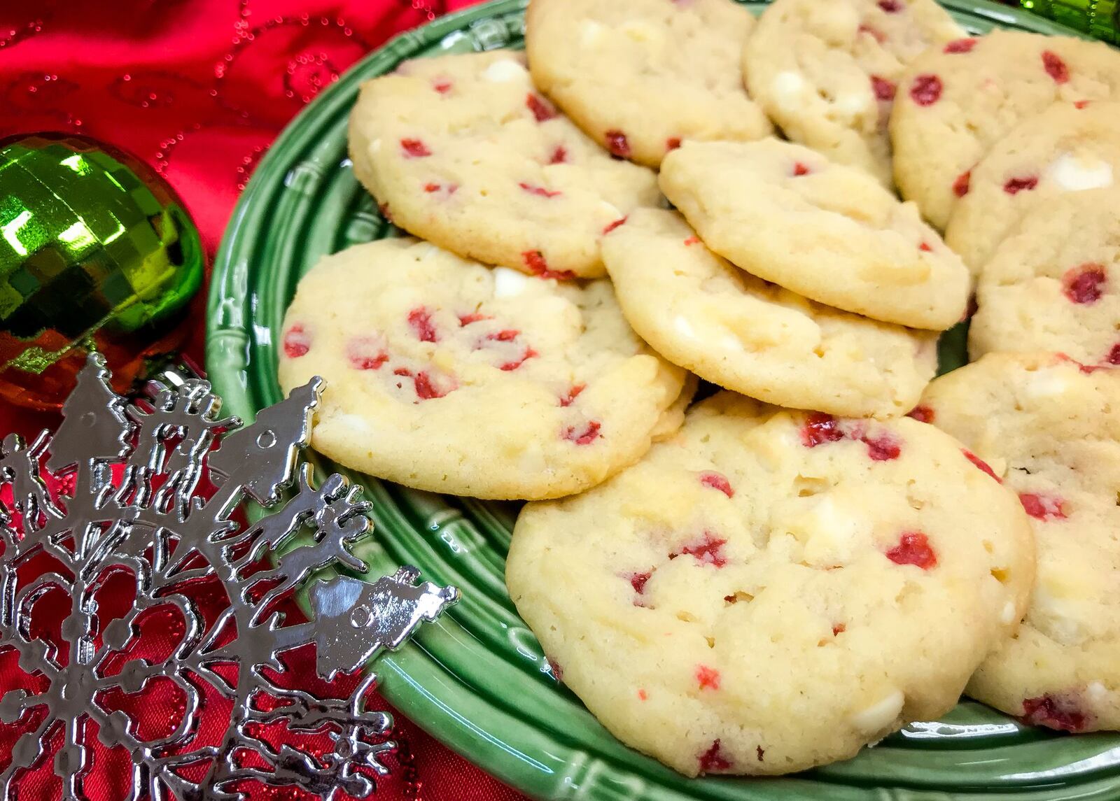 Raspberry Cheesecake Cookies by Gina Allen of Hamilton earned third place in the 2017 Journal-News Holiday Cookie Contest. 