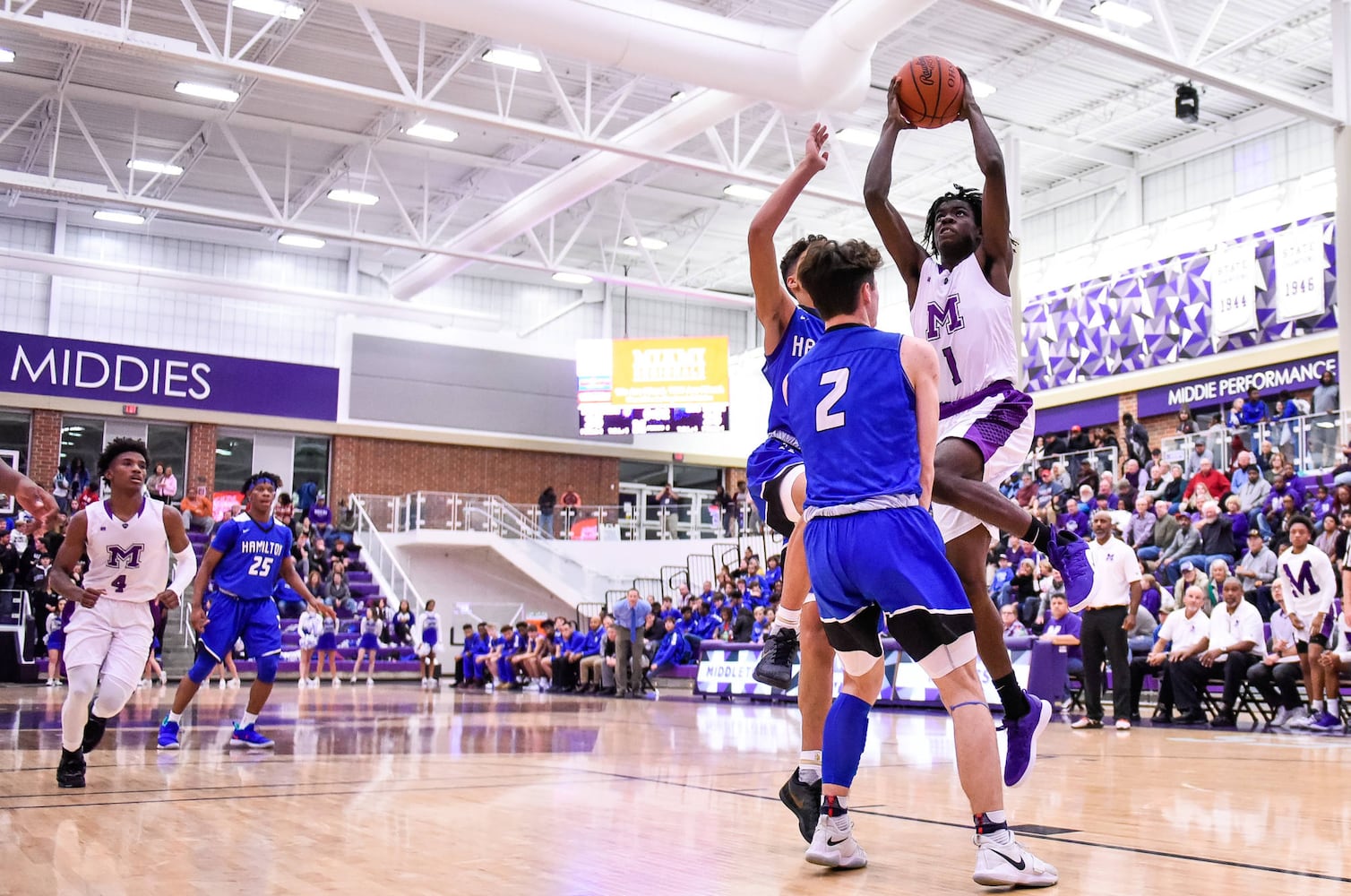 Middletown vs Hamilton basketball