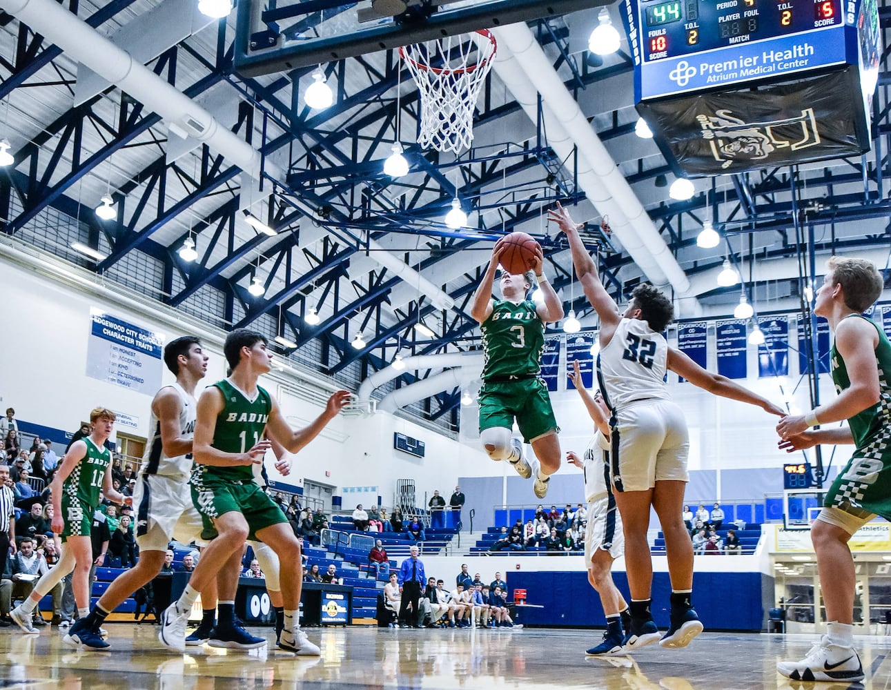 Edgewood vs Badin basketball