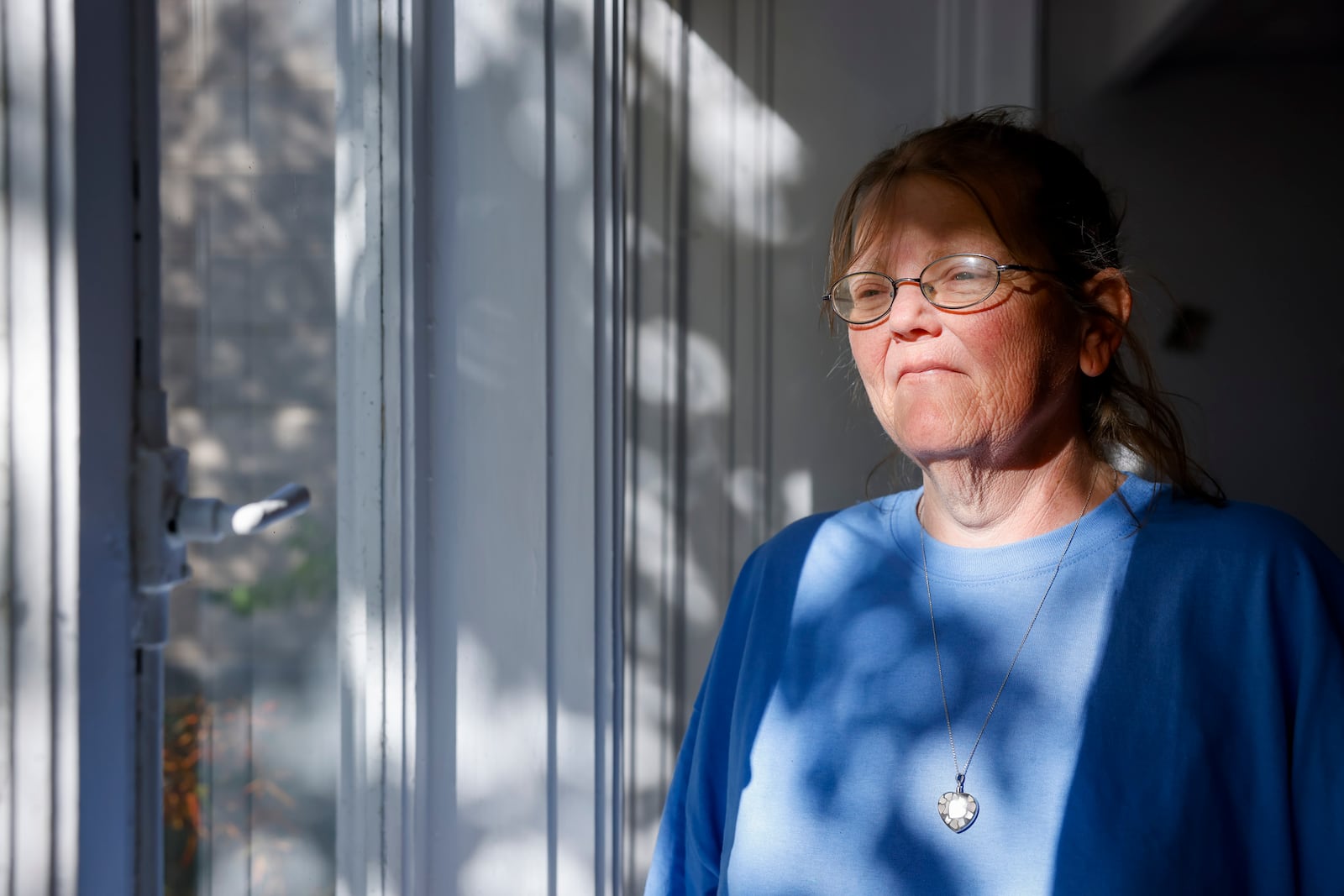 Karyn Ginn and other tenants in Anthony Wayne apartments are looking for another place to live. Tenants of the Anthony Wayne apartment building will have to find another place to live as the building prepares for major renovation as a part of the Hamilton revitalization. The building on S. Monument Ave. will be turned into a boutique hotel. NICK GRAHAM/STAFF