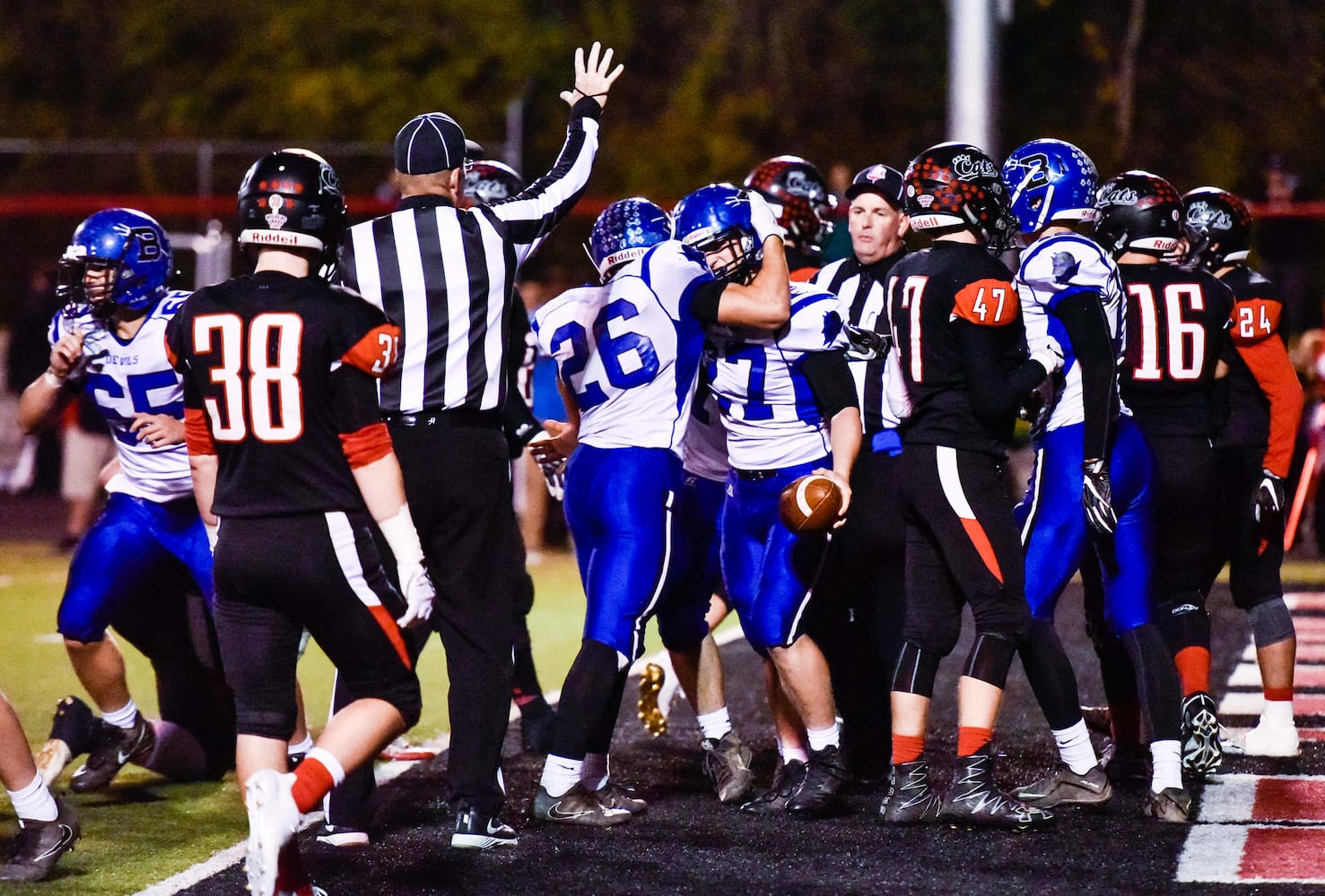 Franklin vs Brookville Football