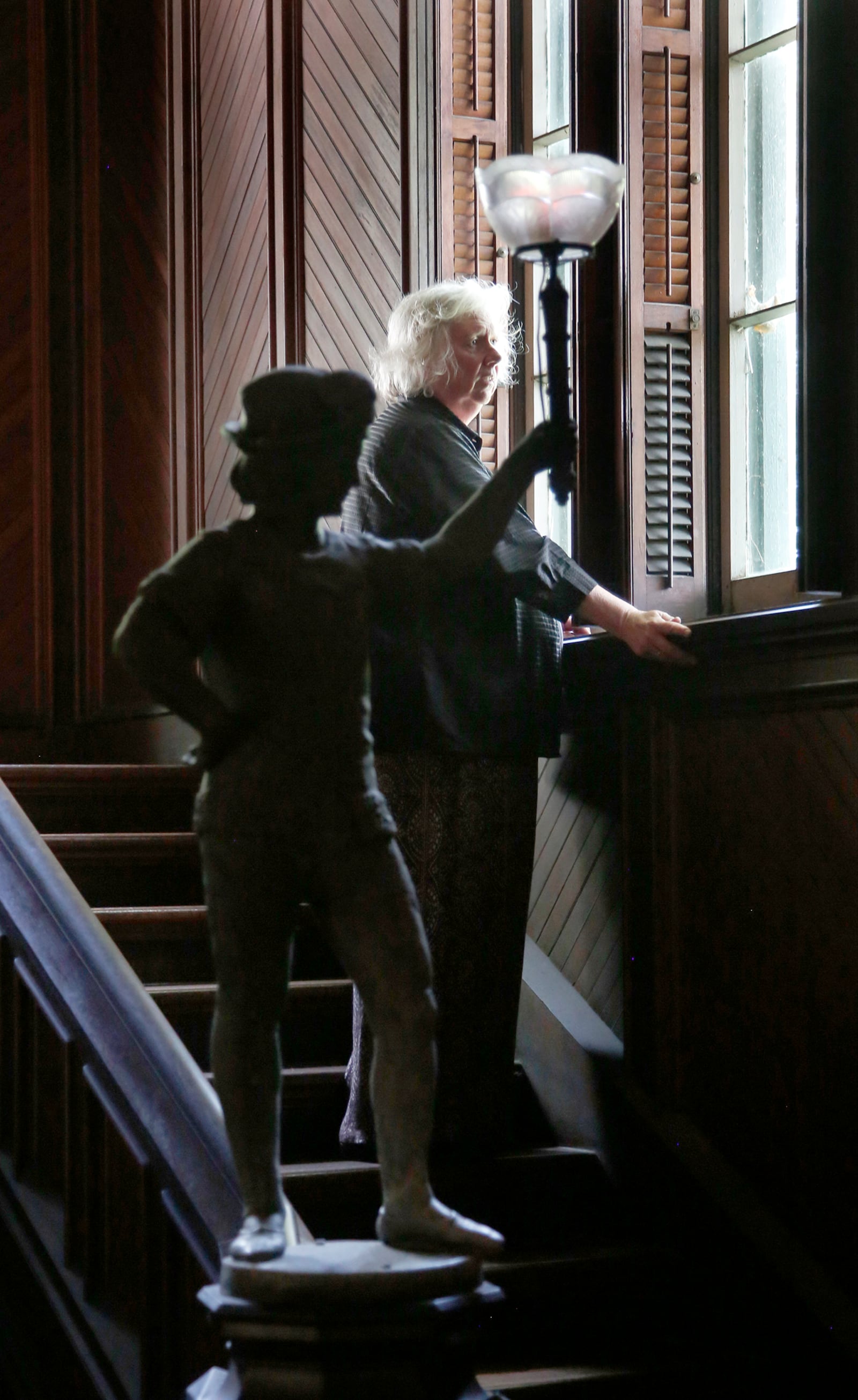 Margaret Piatt grew up in the West Liberty Piatt Castles built in the 19th century. She is the sixth generation of her family to live on the land in Logan County. LISA POWELL / STAFF