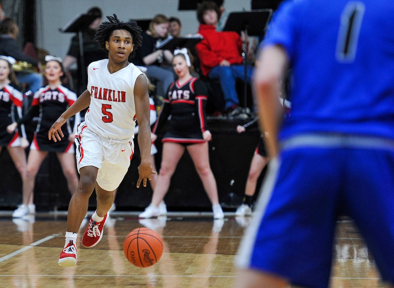 Franklin vs Brookville basketball