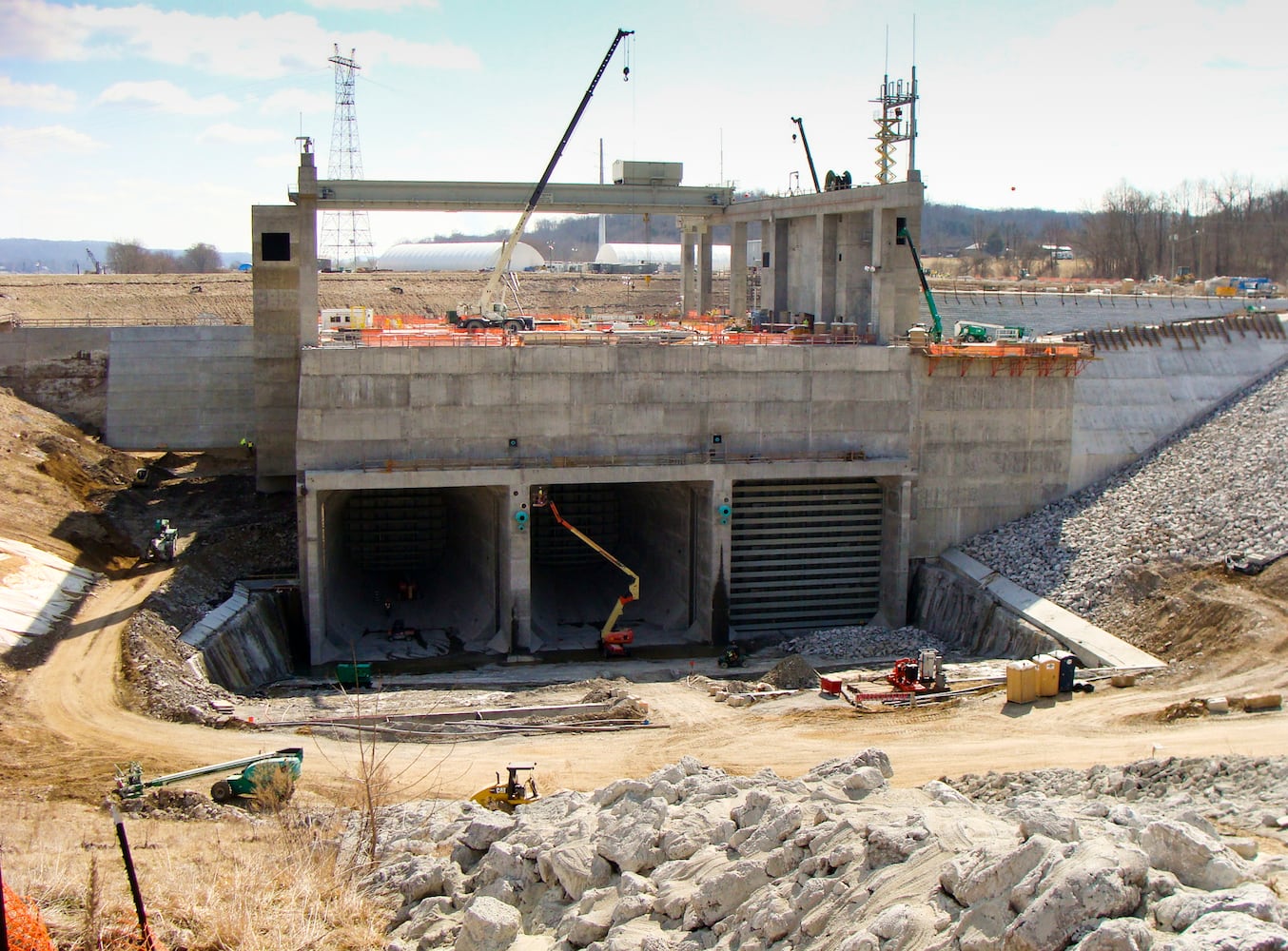 Meldahl hydroelectric power plant tour