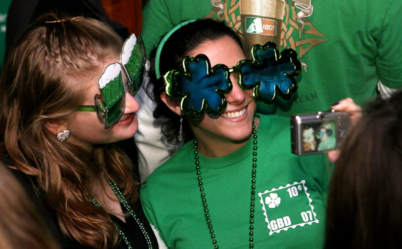 Green Beer Day in Oxford through the years