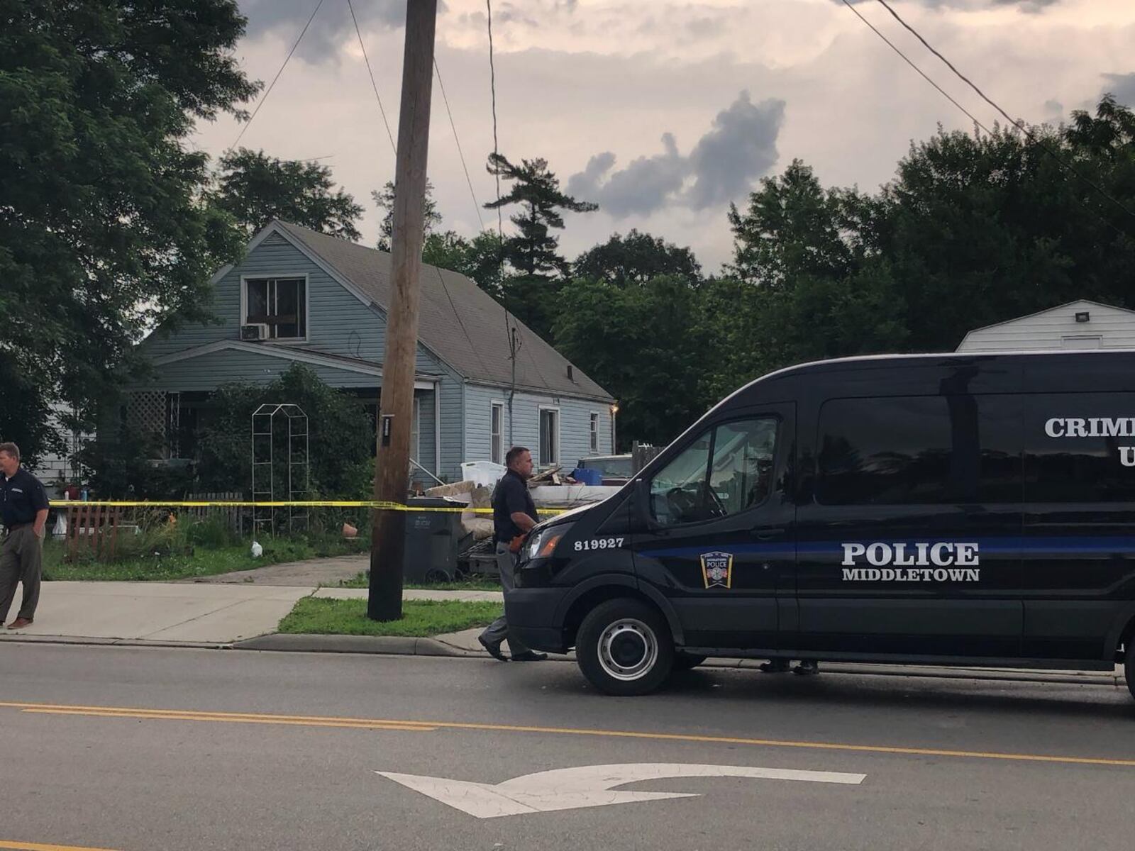 Middletown police officers are investigating a “suspicious death” of a woman in the 3200 block of Yankee Road, said Major Scott Reeve. RICK McCRABB  / STAFF