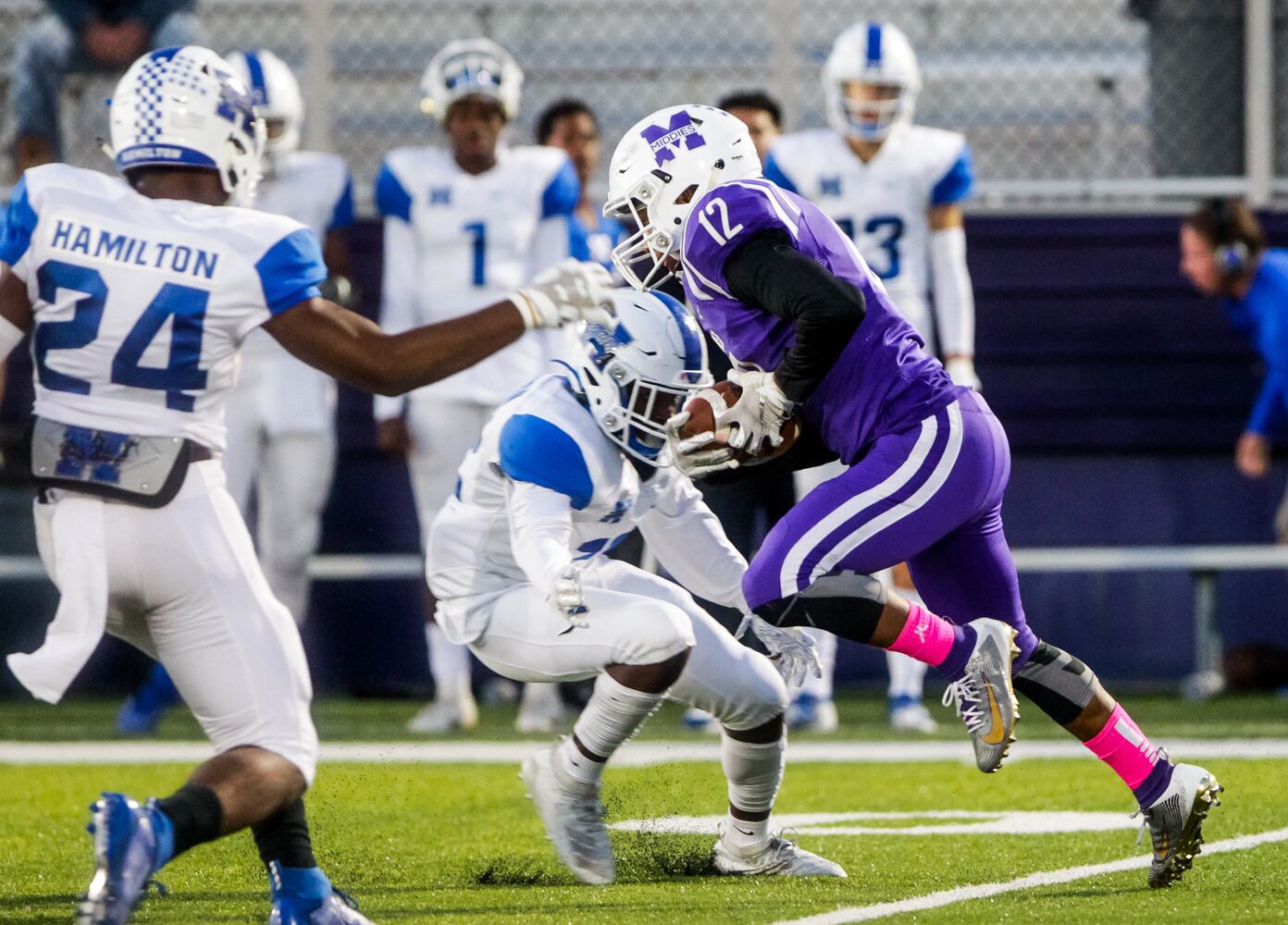 Hamilton Big Blue football beats Middletown Middies Friday, Oct. 19