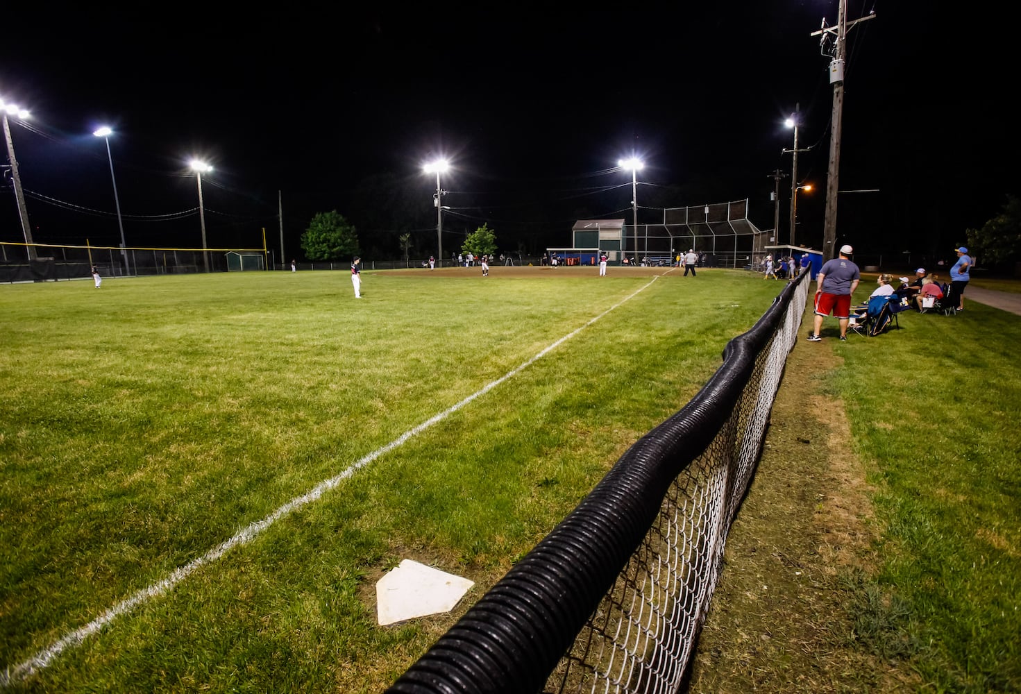 Youth baseball teams get back in action just after midnight