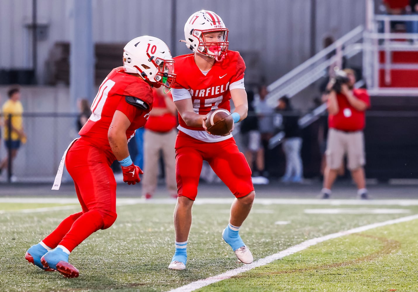 100424 Hamilton vs Fairfield Football