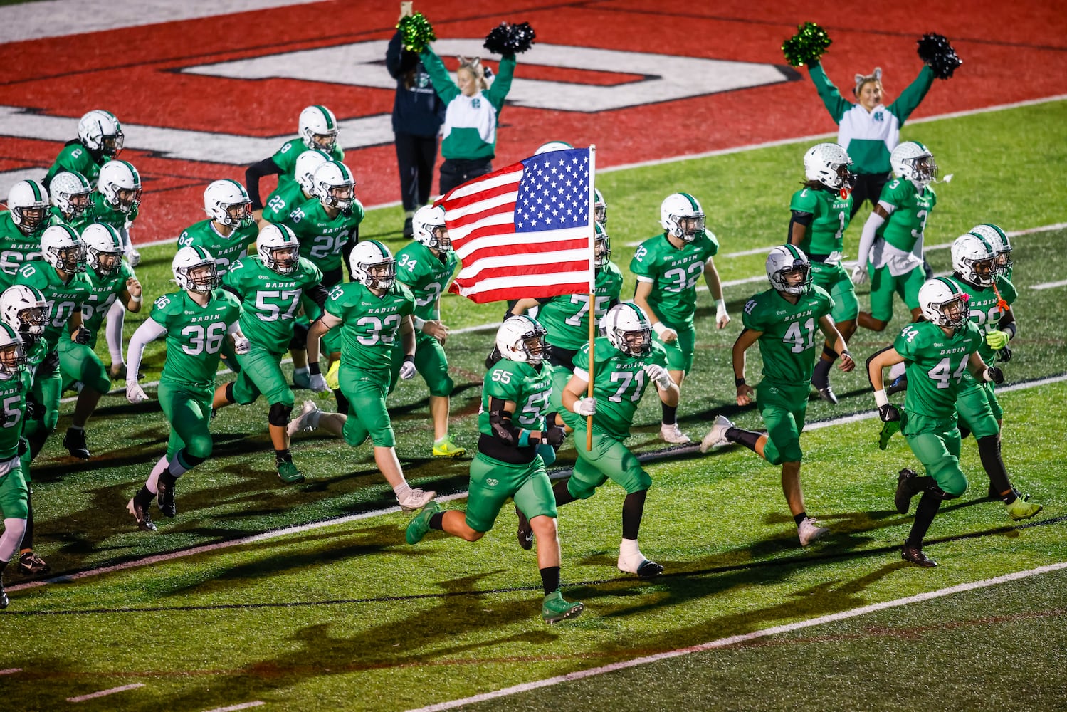 110124 Badin vs. Trotwood-Madison football