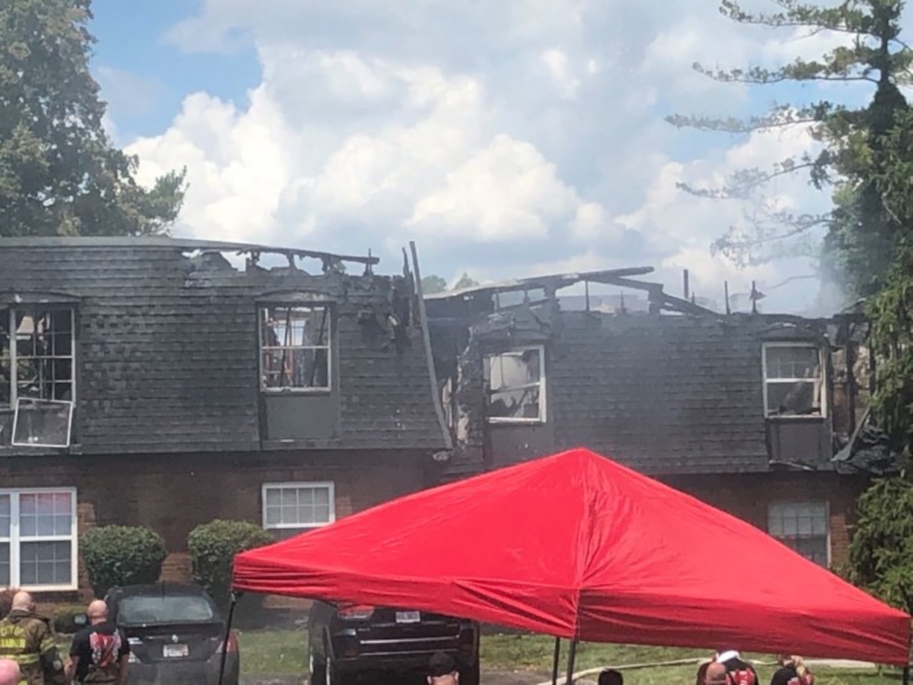 PHOTOS: Apartment fire in Middletown