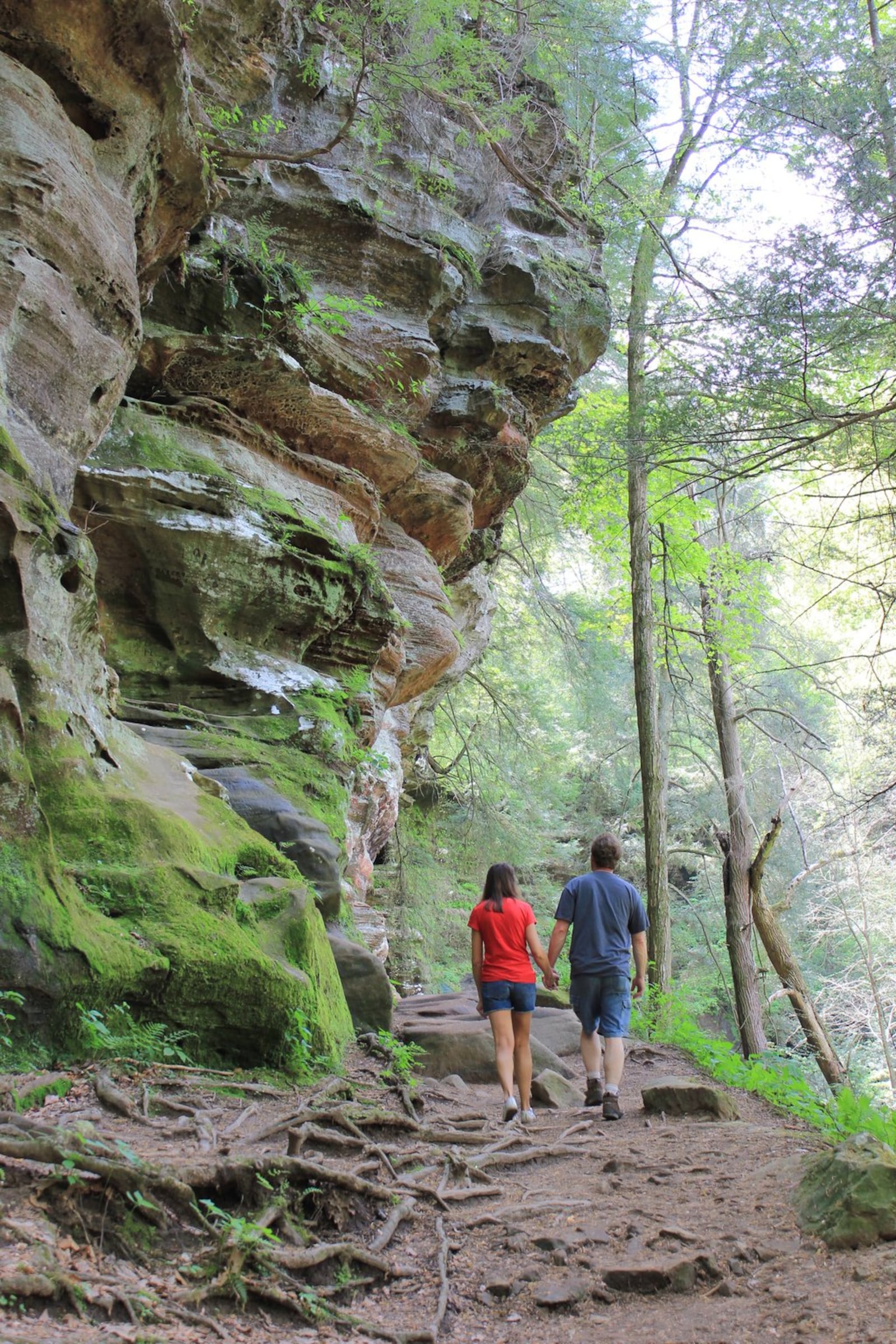 Cantwell Cliffs, located in the northern reaches of Hocking Hills. CONTRIBUTED