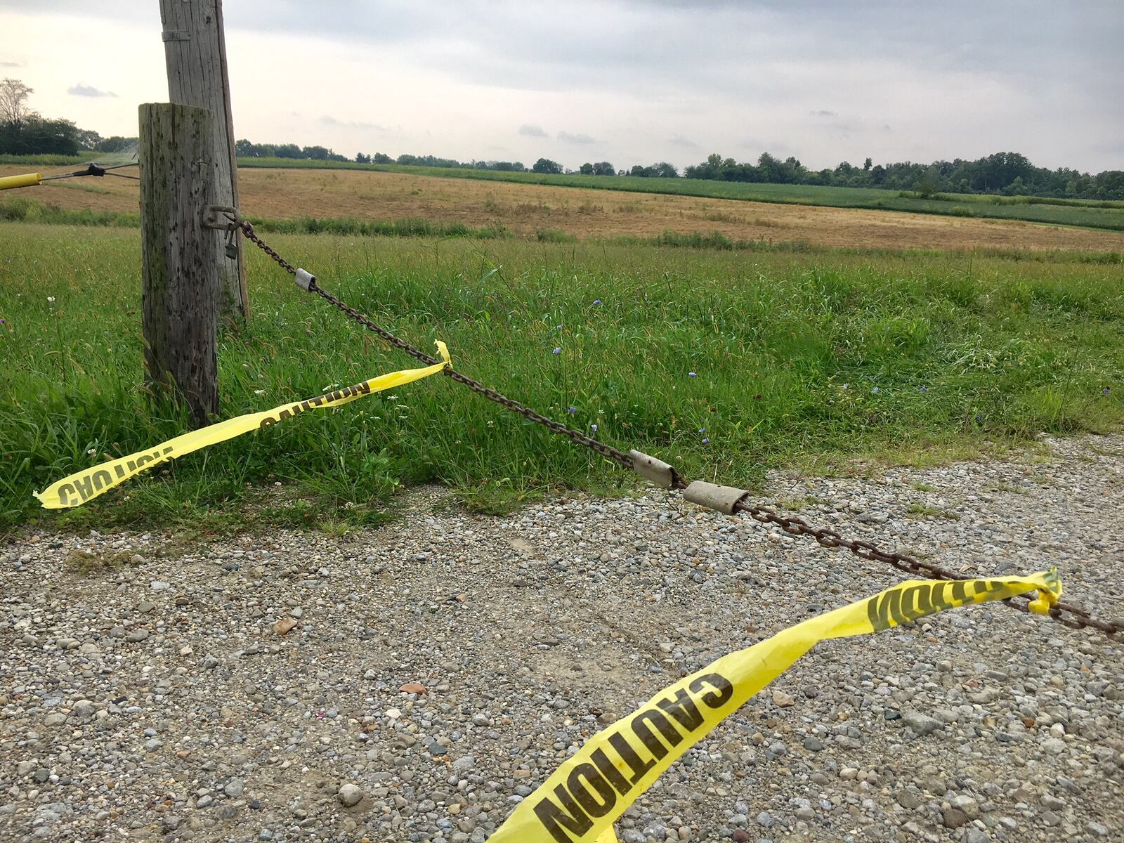 A body was found Friday, Aug. 24, 2018, in this field at 6451 Millikin Road in Liberty Twp. The Butler County Coroner’s Office has identified the remains found as Ellen Weik, a 23-year-old woman who went missing July 29 from her West Chester Twp. home.