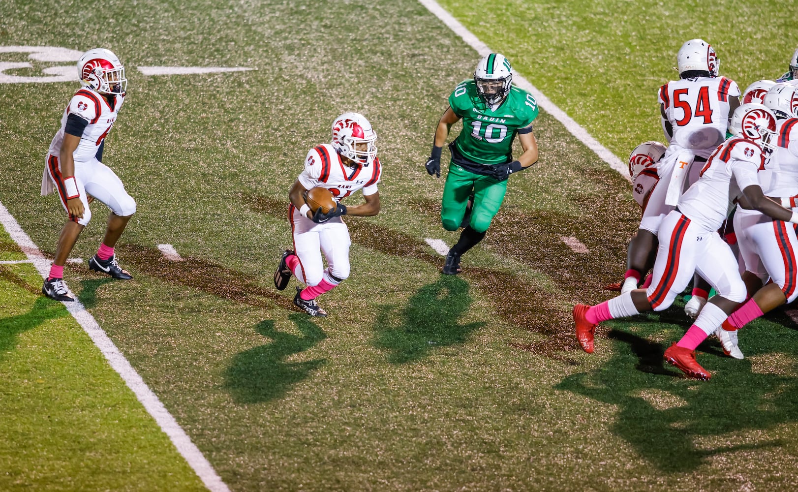 110124 Badin vs. Trotwood-Madison football