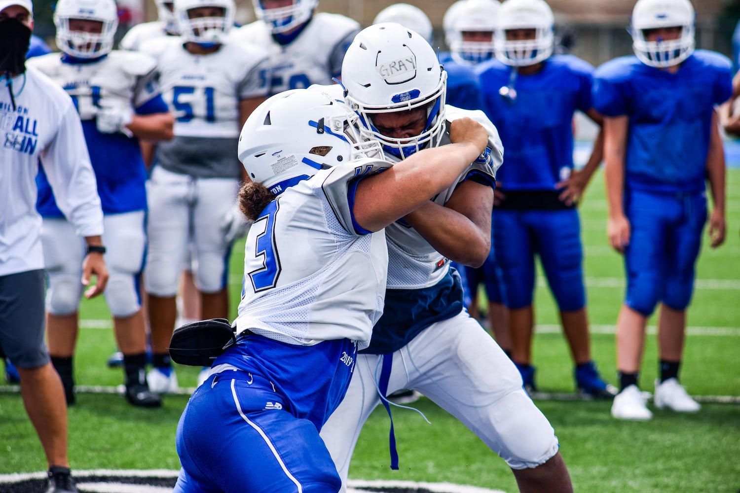 081220 Hamilton football practice