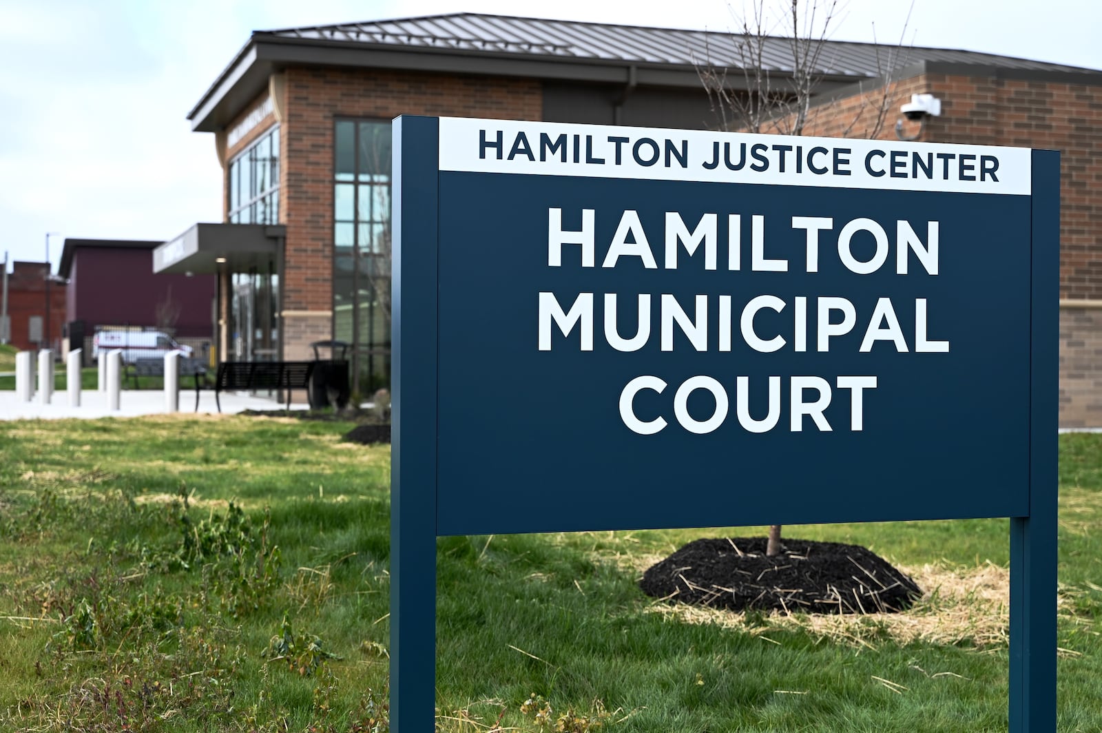 The Hamilton Police Department has begun the move-in process to the 64,000-square-foot, $32 million Hamilton Justice Center that spans from South 8th Street to Hanover Street, and sits across from the Butler County Sheriff's Office. The police department will move in this month and the courts will move in early 2025. MICHAEL D. PITMAN/STAFF