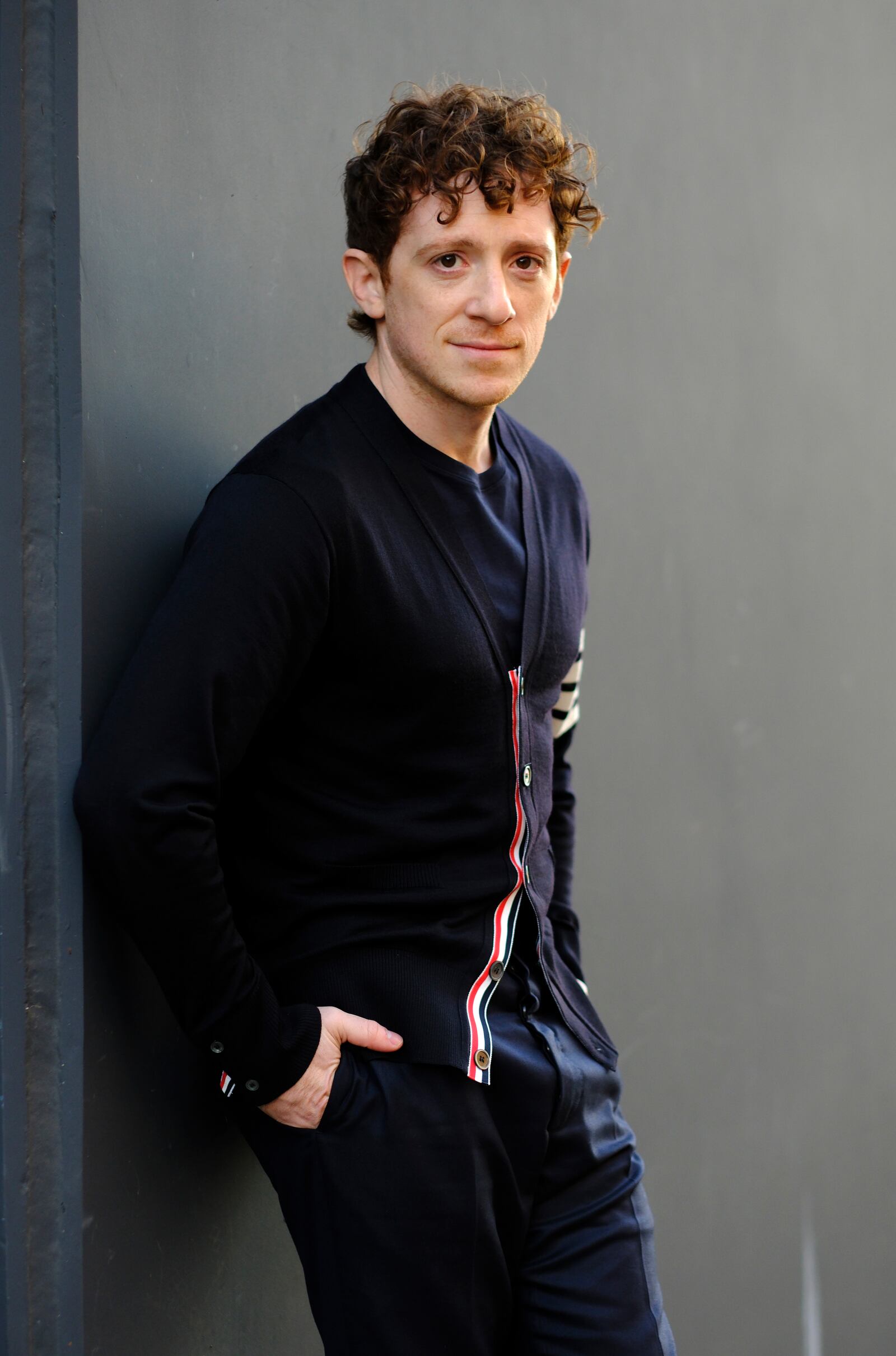 Actor Ethan Slater poses for a portrait on Friday, Nov. 8, 2024, at Universal Studios in Universal City, Calif. (AP Photo/Chris Pizzello)