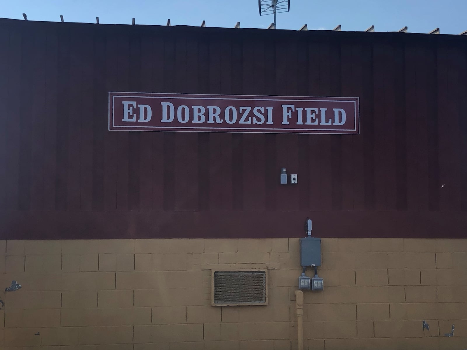 In 2012, the football field at John XXIII in Middletown was named after Ed Dobrozsi, who died Sunday. He was 71. RICK McCRABB/STAFF