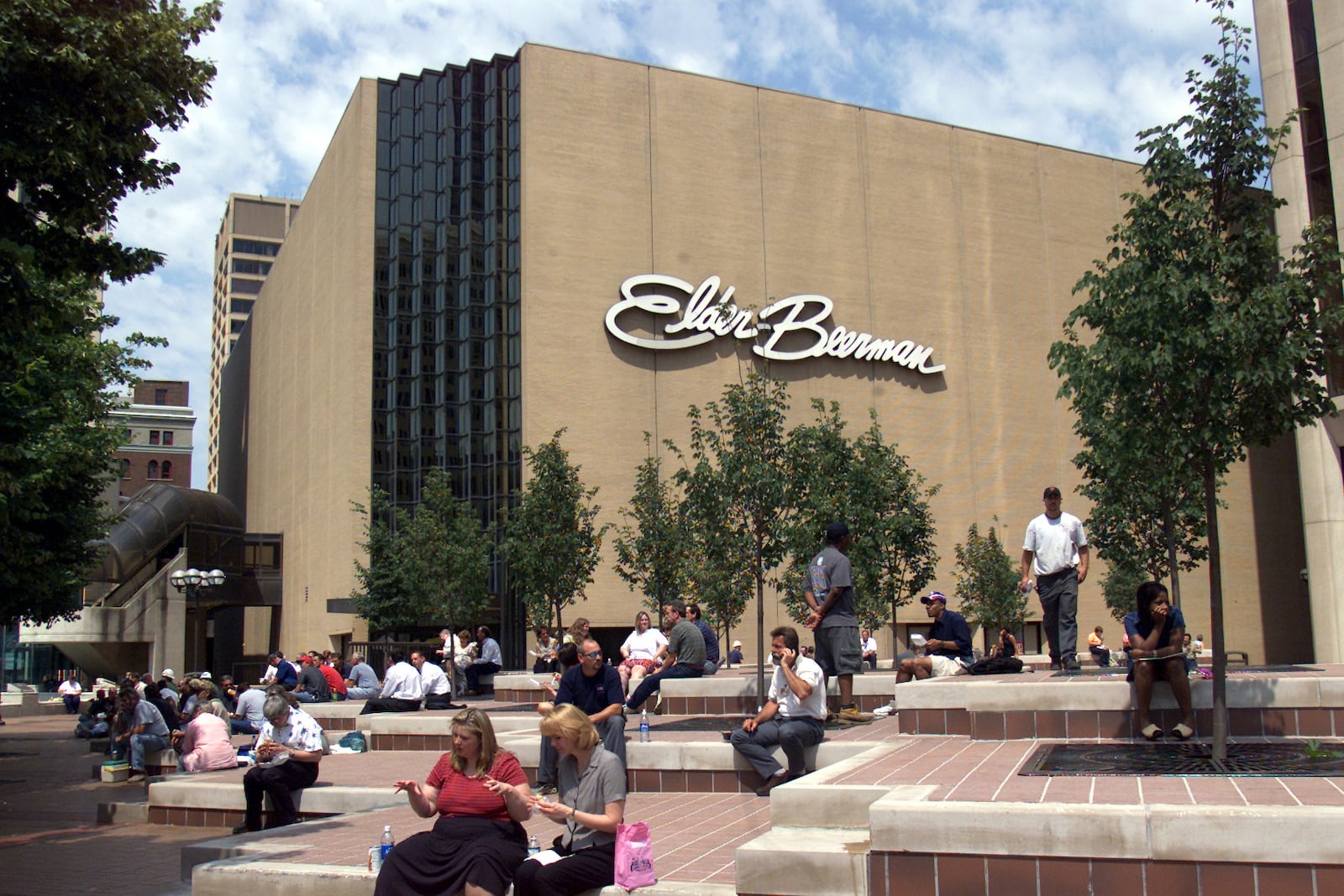 The downtown Elder-Beerman store, photographed in 2002, closed and the building has been occupied by a variety of other companies. DAYTON DAILY NEWS ARCHIVE