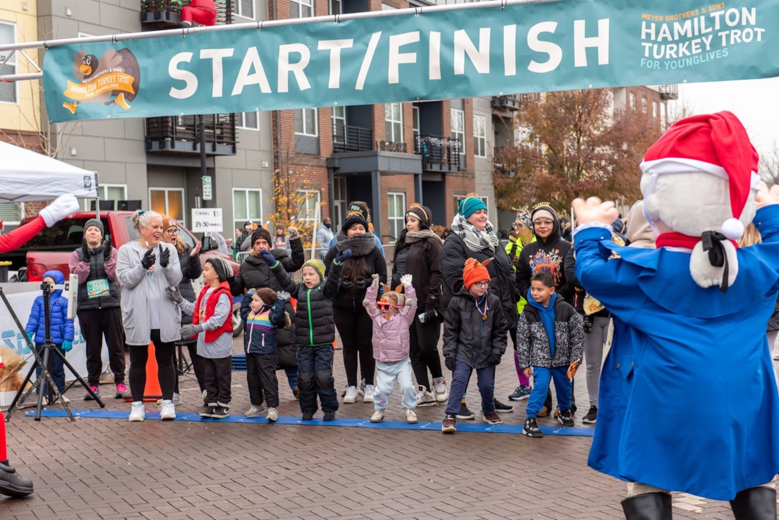 The 10th annual Hamilton Turkey Trot for YoungLives, sponsored by Meyer Brothers & Sons, started out as a neighborhood run and has grown to see thousands of participants raising money for YoungLives, a non-denominational ministry helping pregnant teens and teen moms. PROVIDED PHOTO