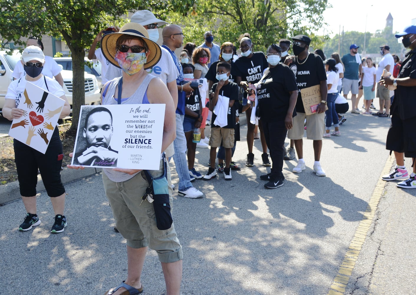 PHOTOS: Middletown community, leaders marches for change