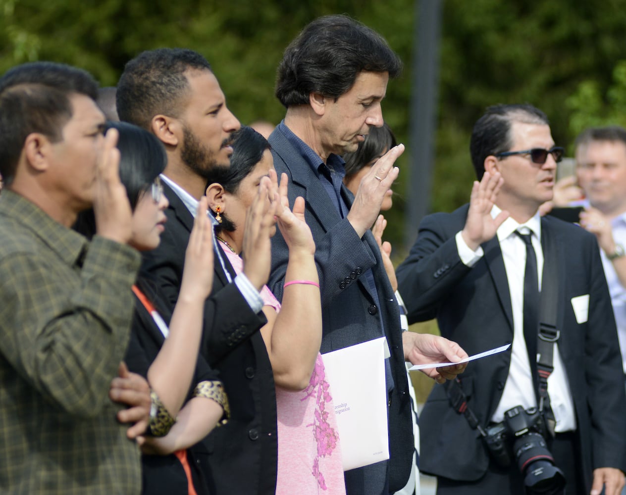 PHOTOS: Nearly 400 people have become naturalized citizens at Miami Hamilton in the past 5 years